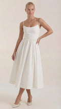 Vestido Midi Molly de Tirantes