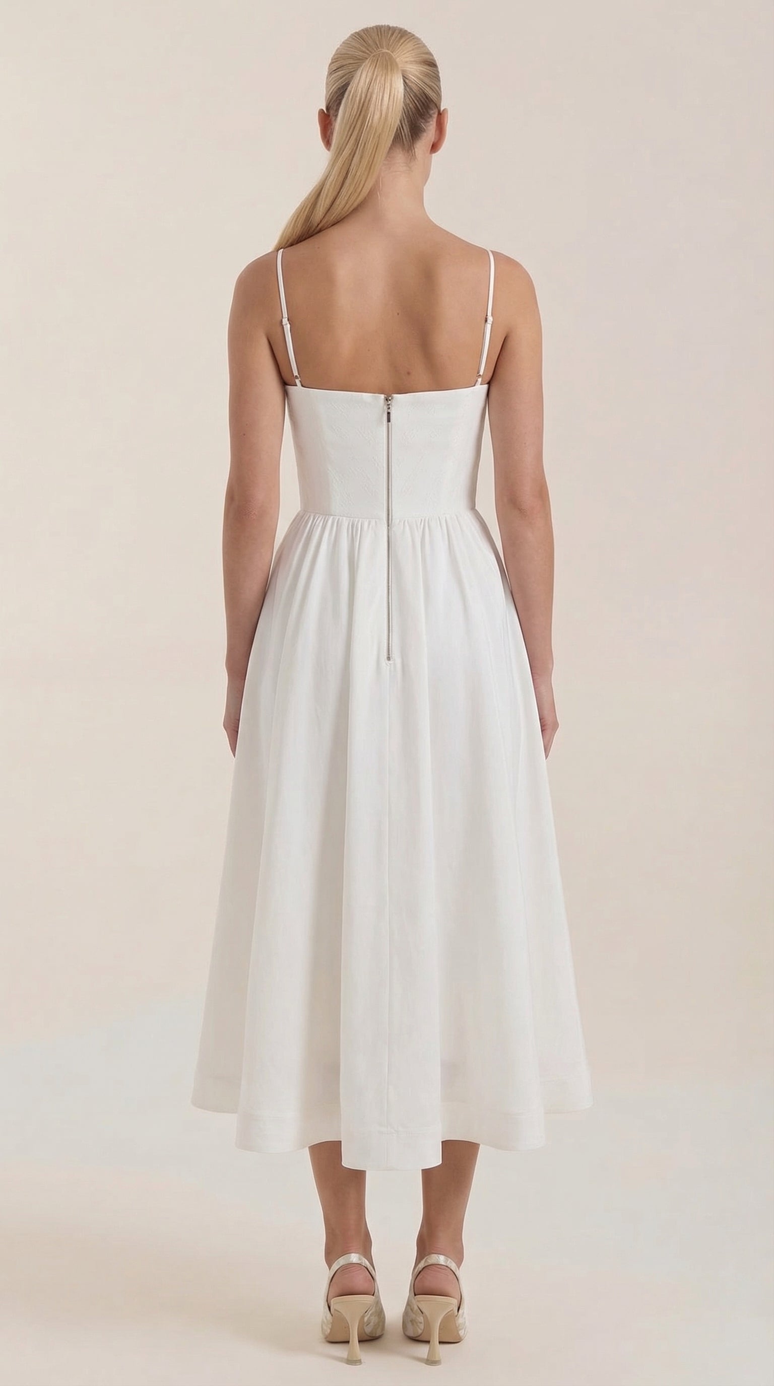Vestido Midi Molly de Tirantes