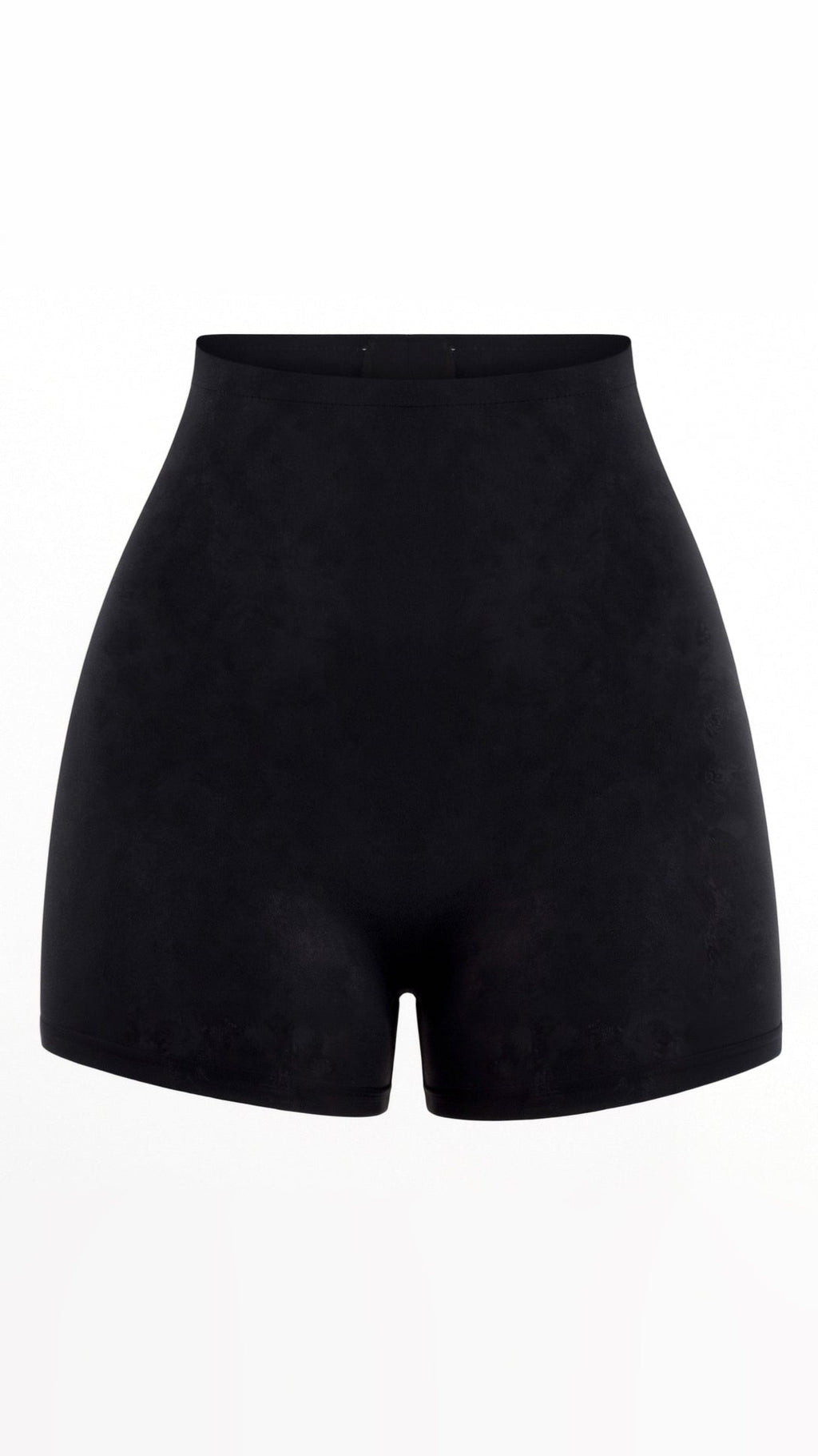 Shorts Sin Costuras de Tiro Alto sobre la Rodilla