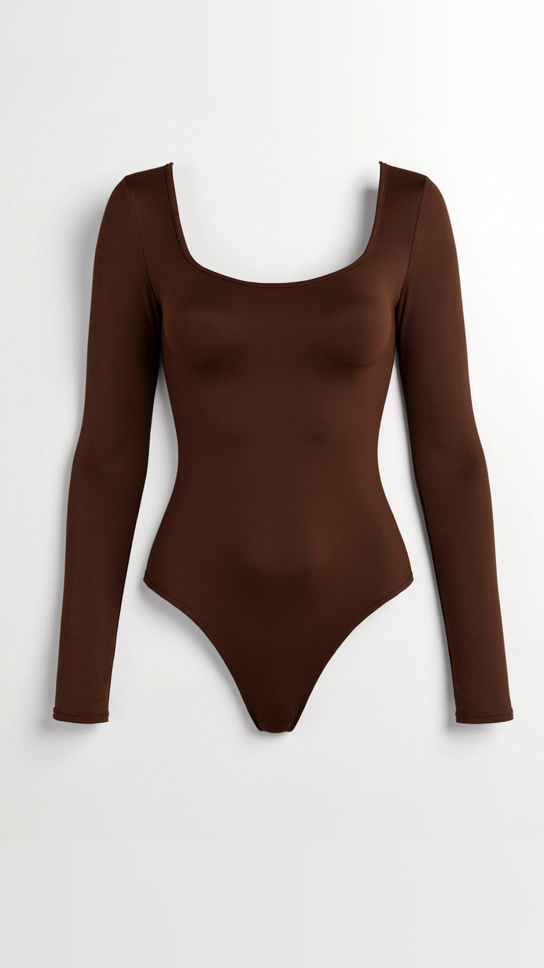 Body Tanga Sin Costuras de Manga Larga