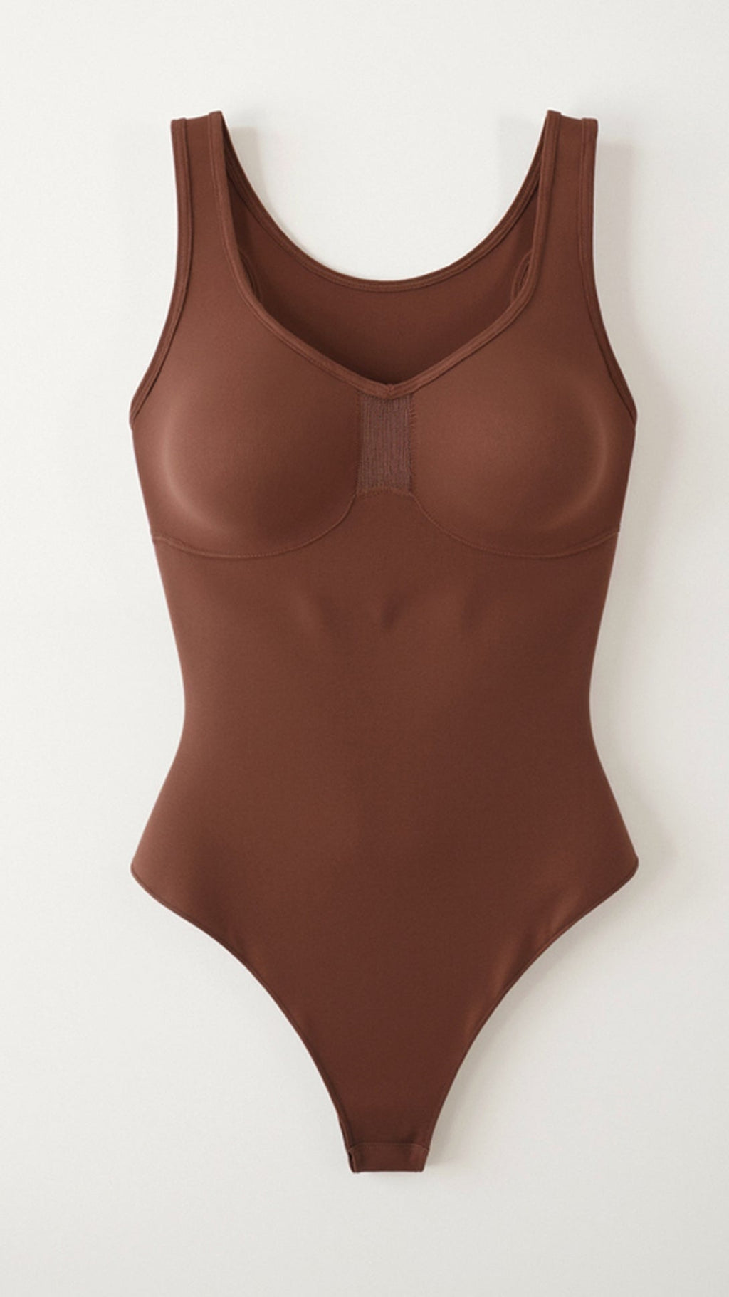 Body Tanga Sin Costuras con Escote en U