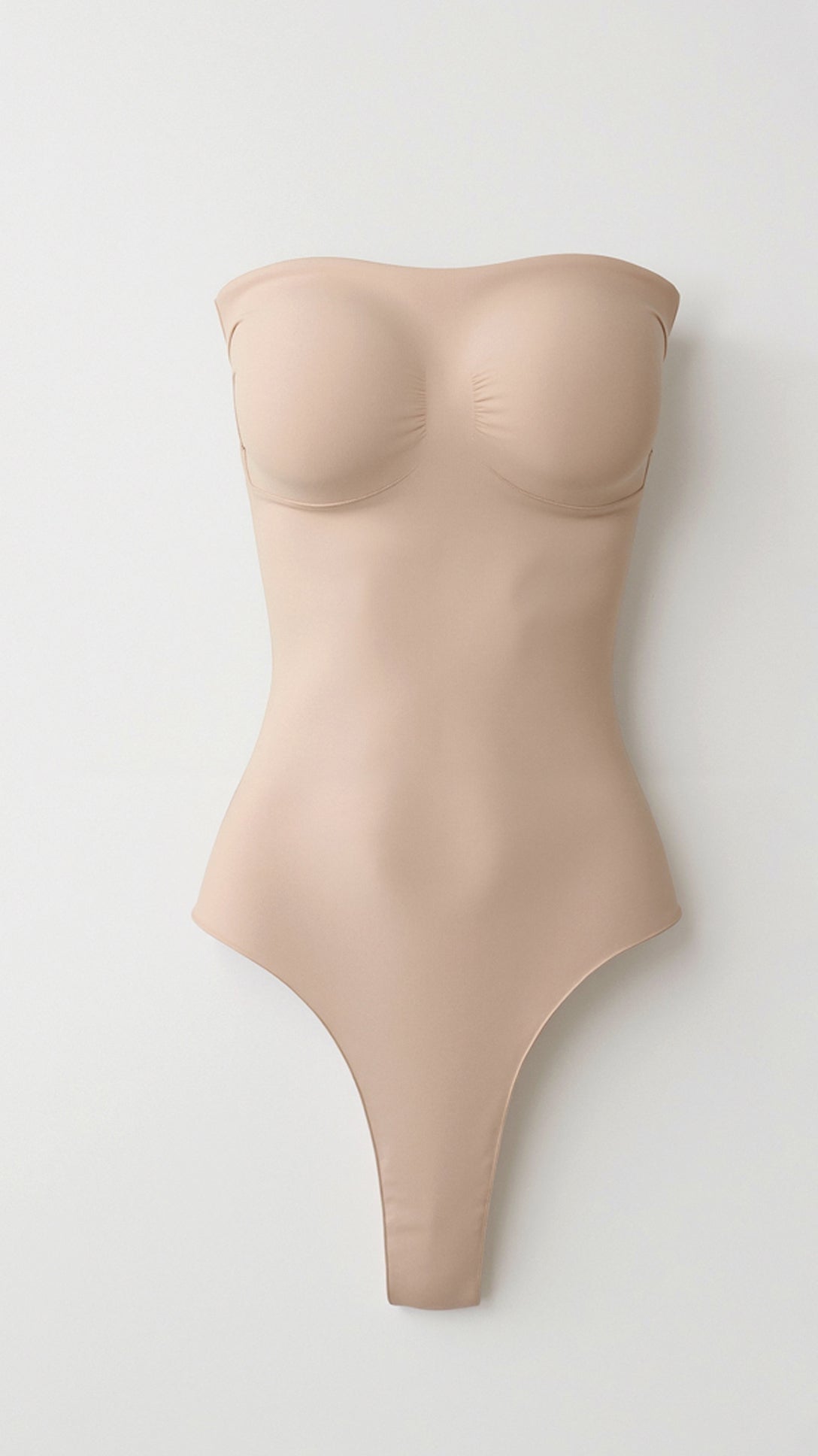 Body Tanga Sin Tirantes y Sin Costuras