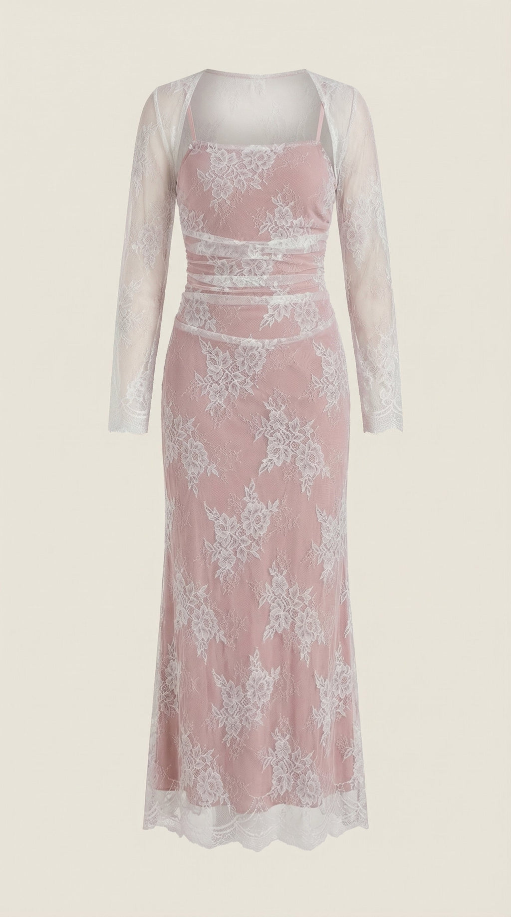Vestido Maxi Nerissa de Encaje
