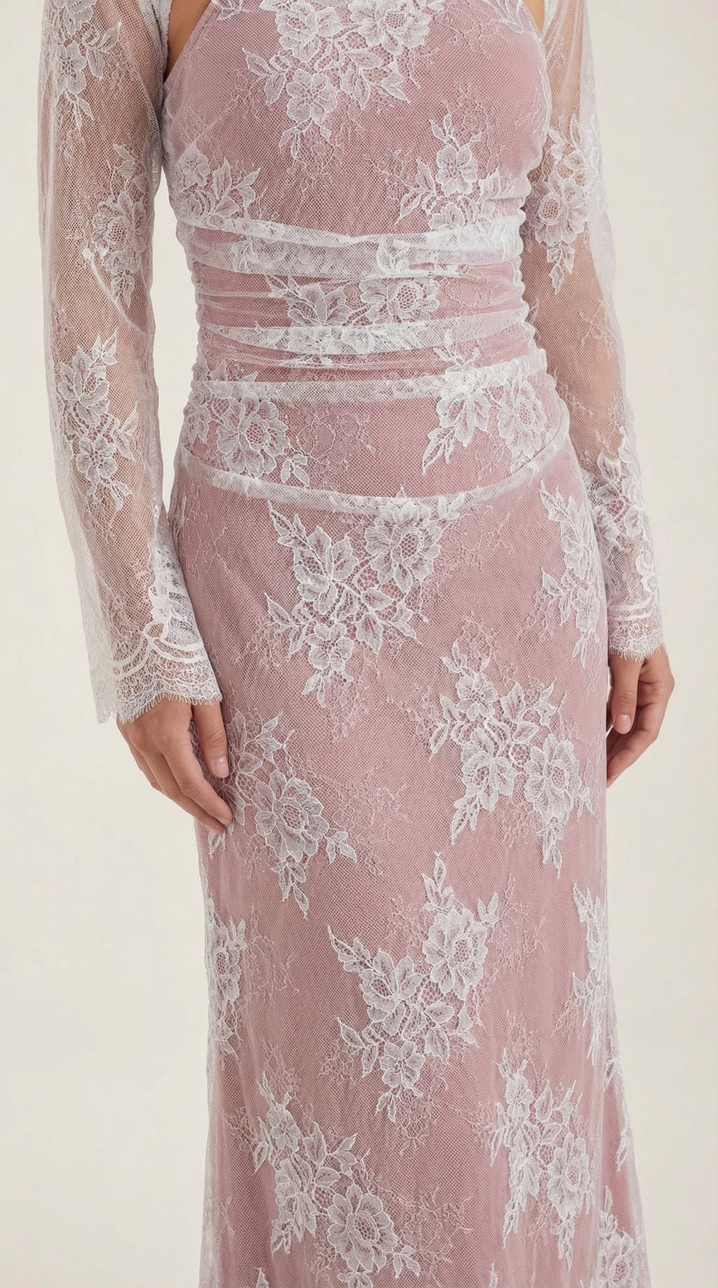 Vestido Maxi Nerissa de Encaje