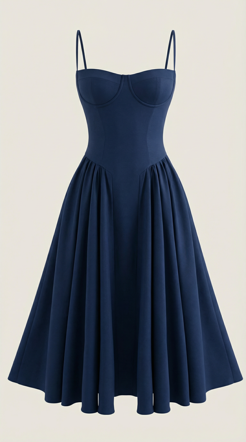 Vestido Midi Odette con Corsé