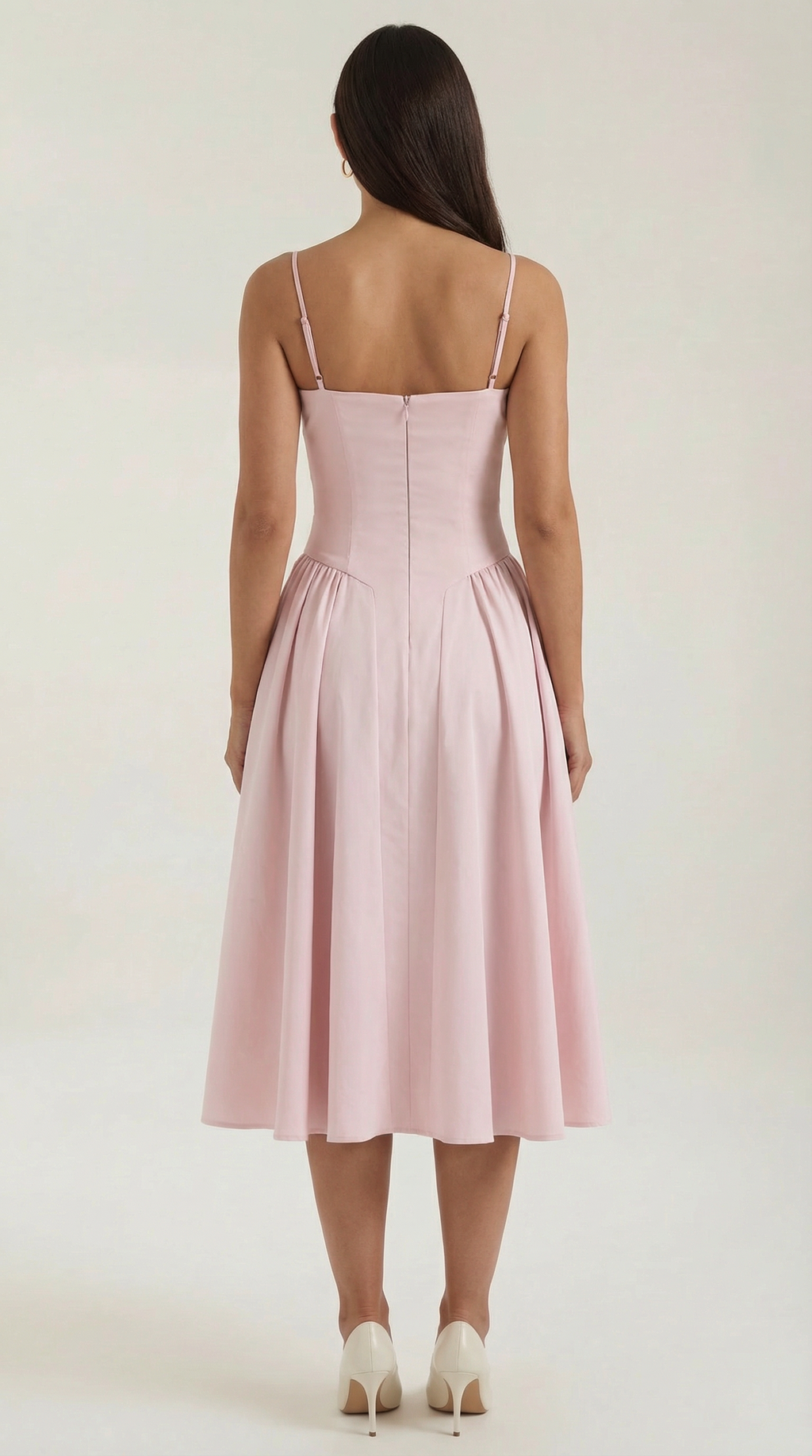 Vestido Midi Odette con Corsé