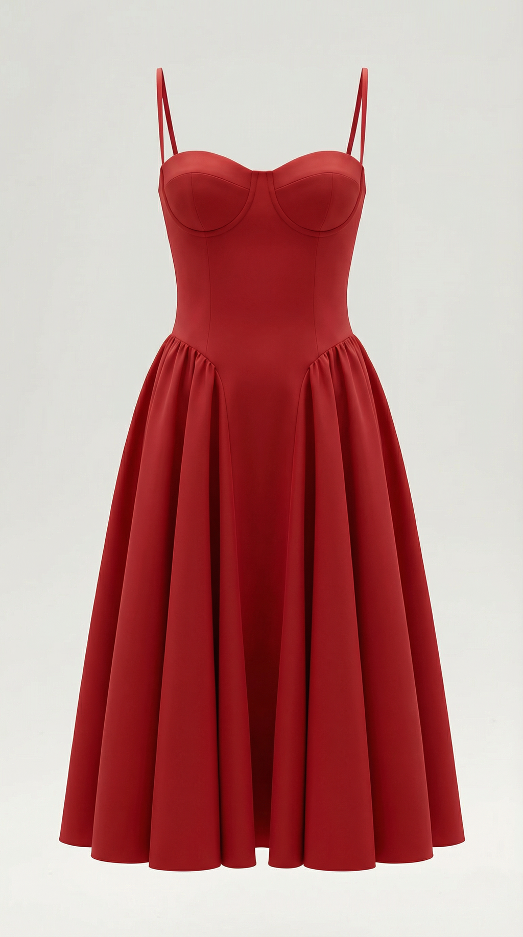 Vestido Midi Odette con Corsé