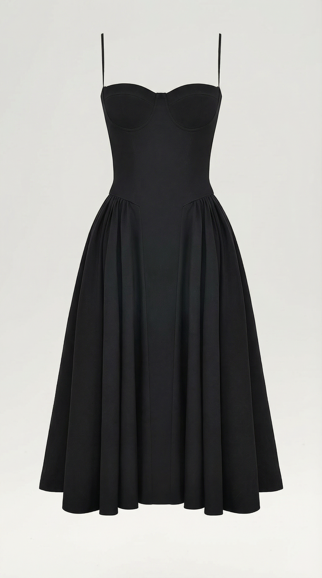 Vestido Midi Odette con Corsé