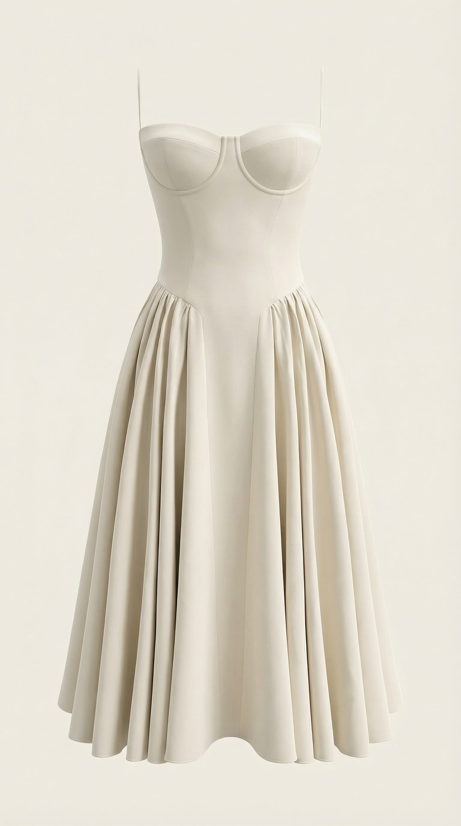 Vestido Midi Odette con Corsé