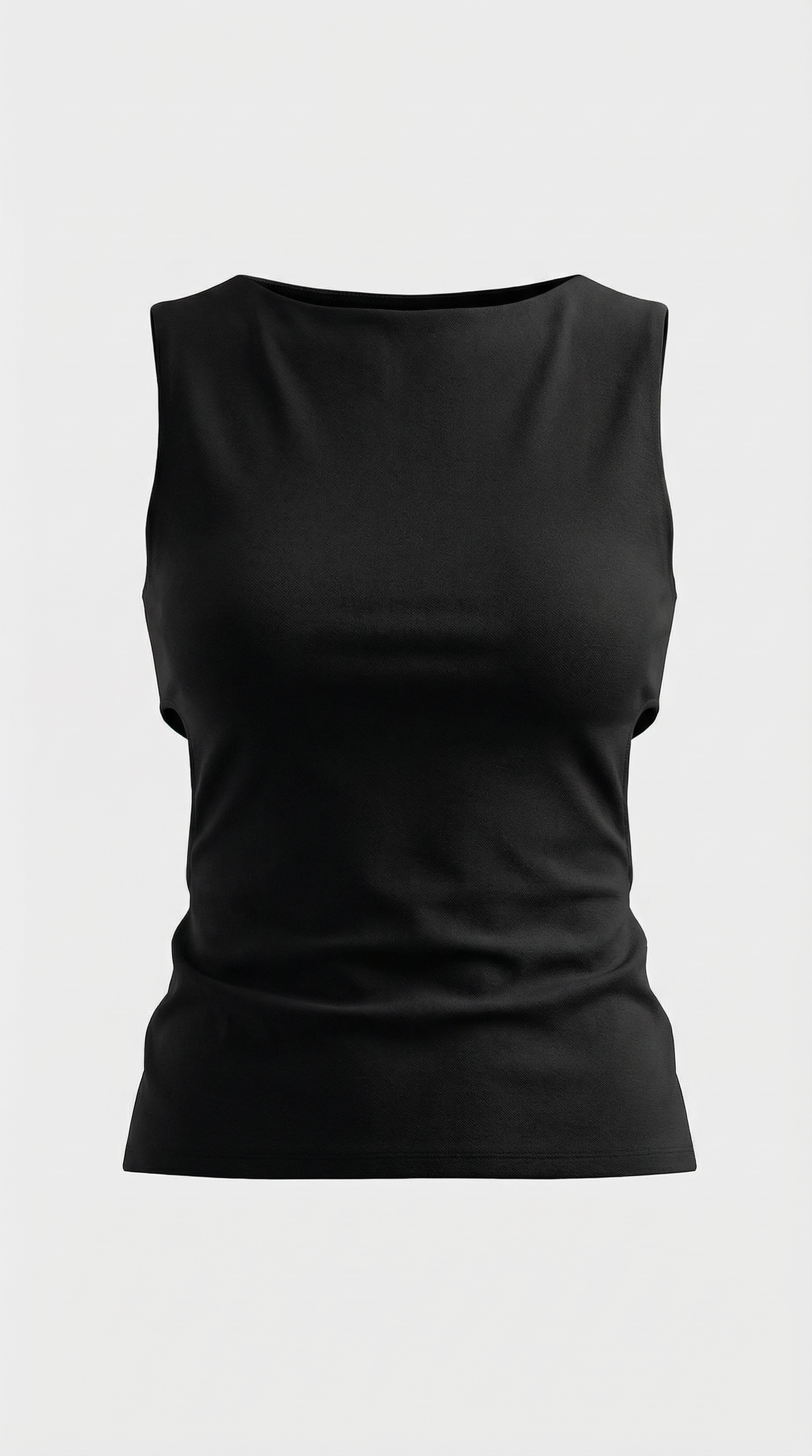 Top Opal Sin Mangas con Aberturas