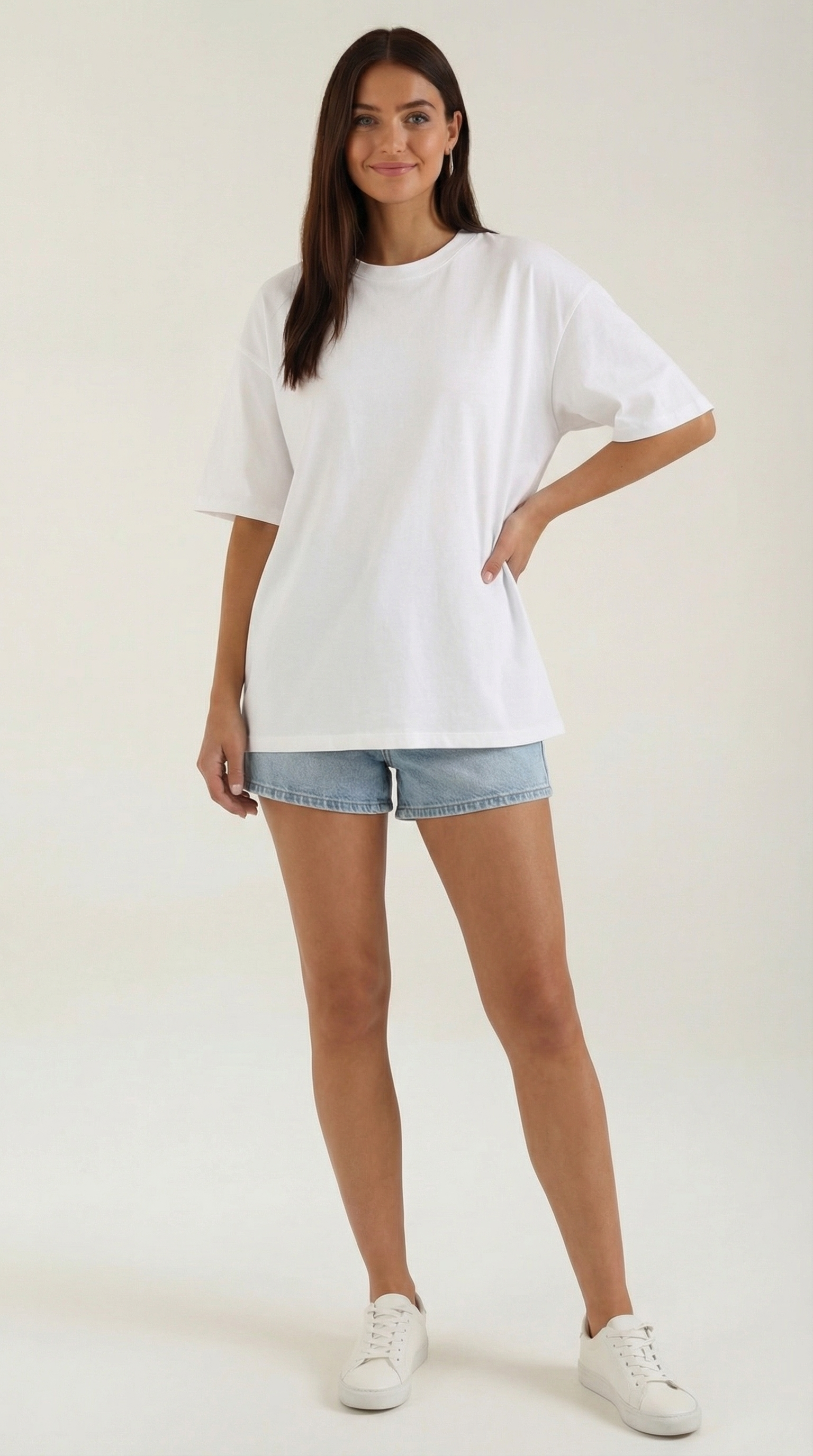 Camiseta Básica Oversize Oriana