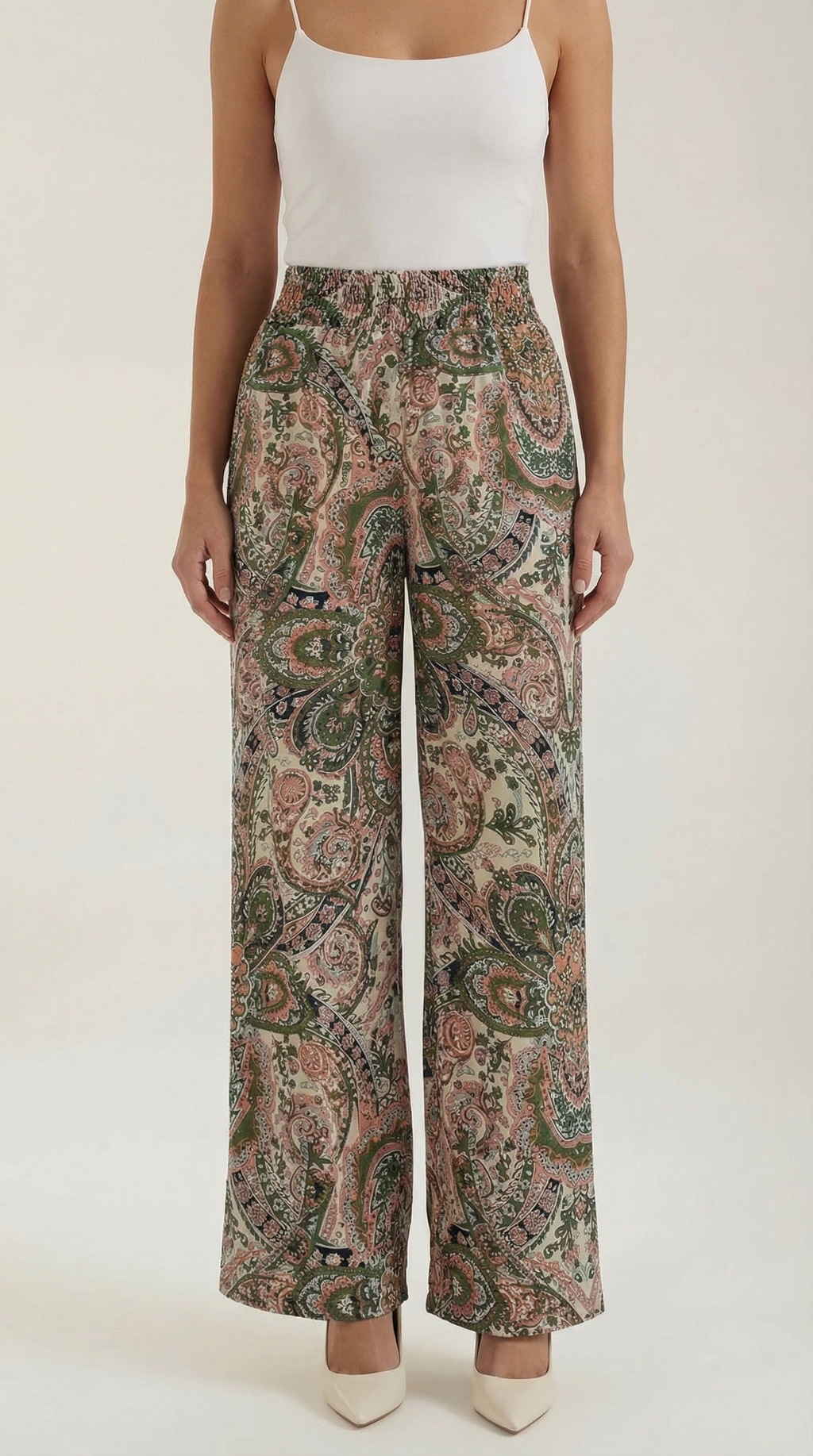 Pantalón Pam con Estampado Paisley