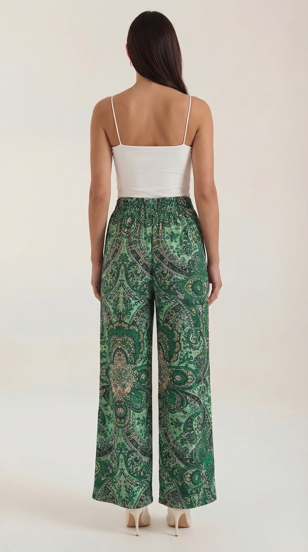 Pantalón Pam con Estampado Paisley