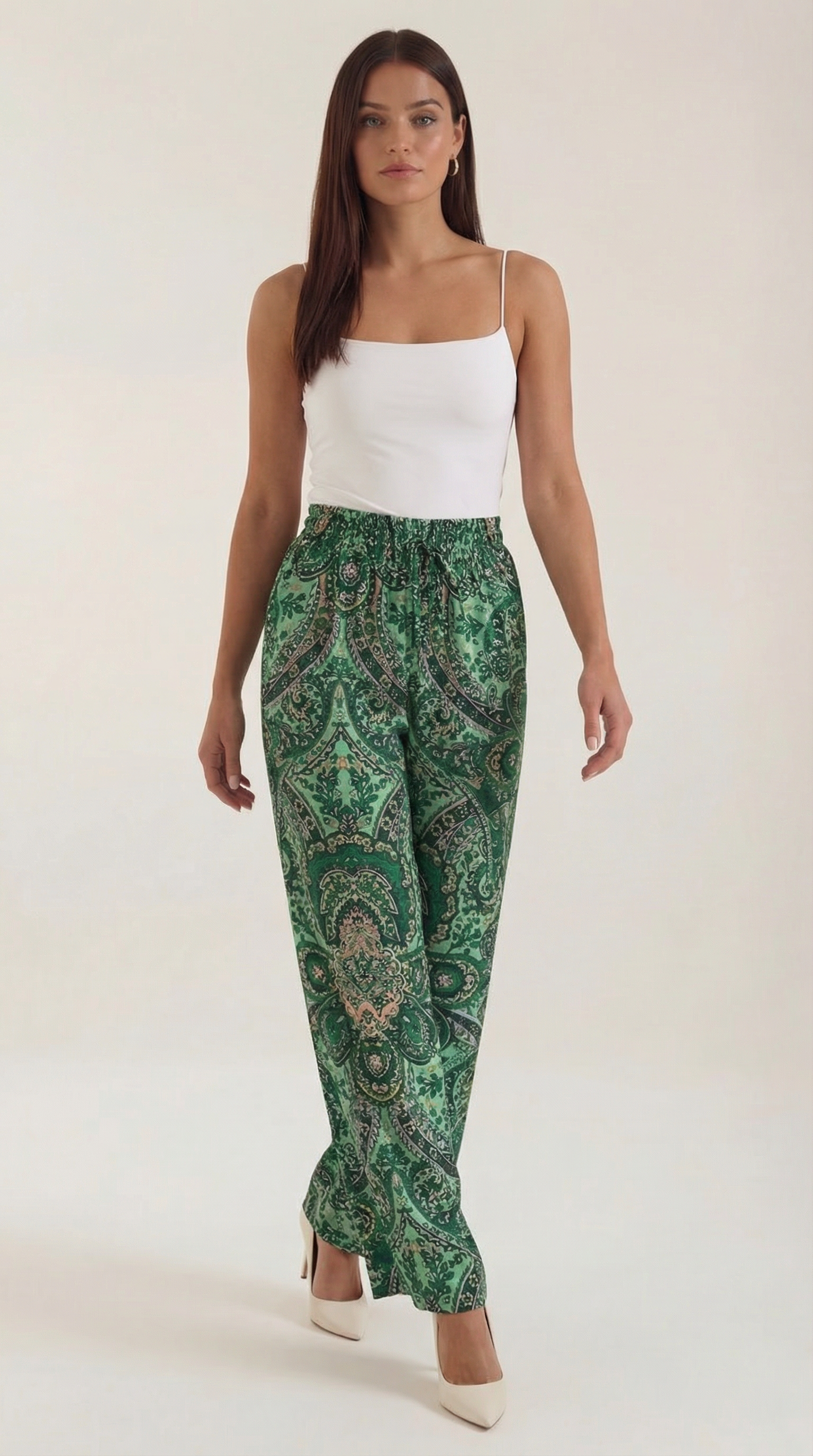 Pantalón Pam con Estampado Paisley