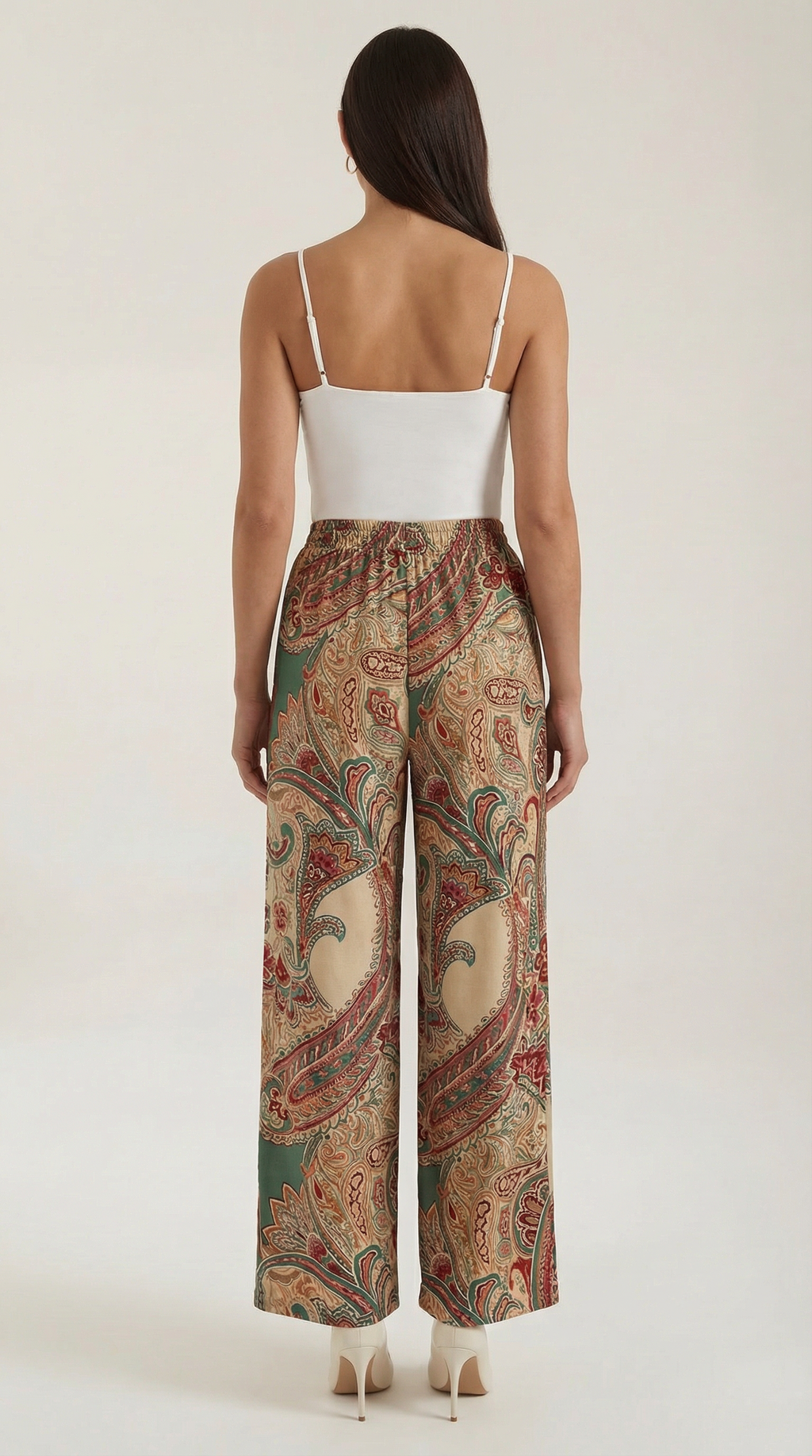 Pantalón Pam con Estampado Paisley