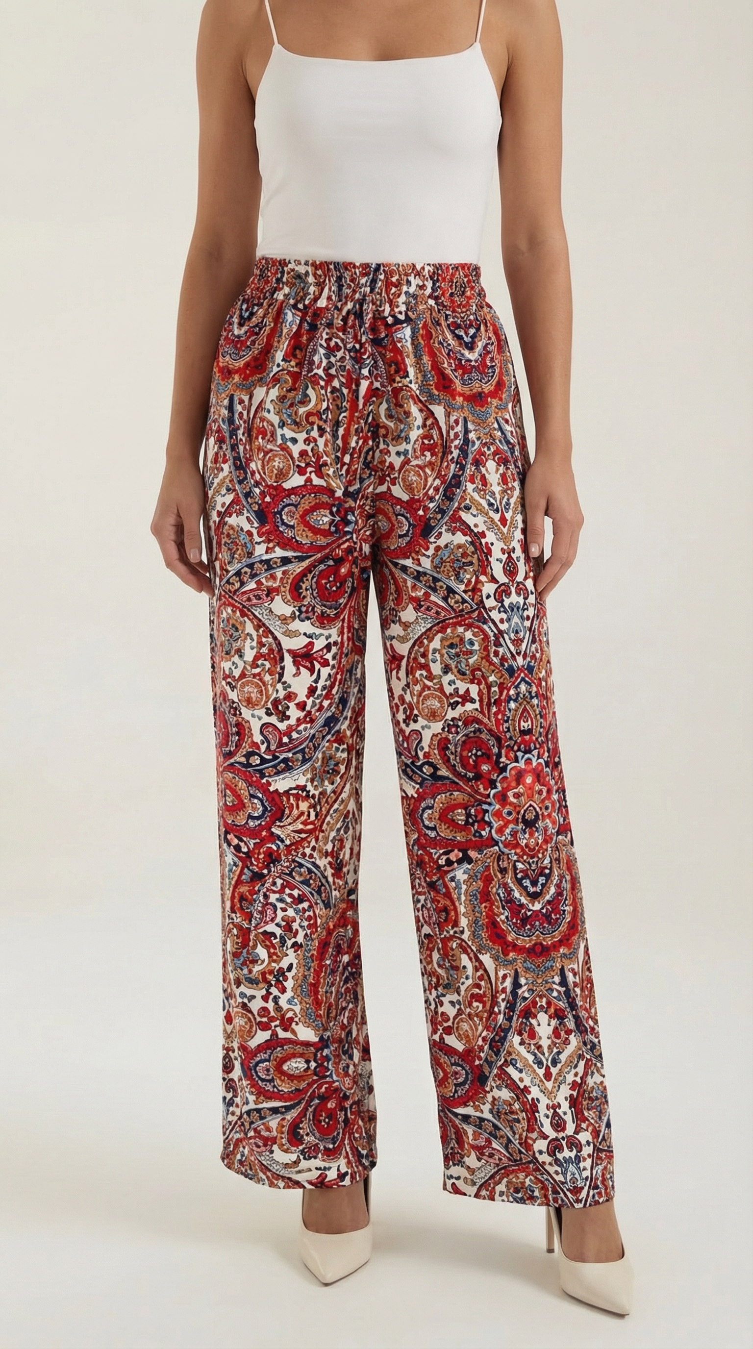 Pantalón Pam con Estampado Paisley