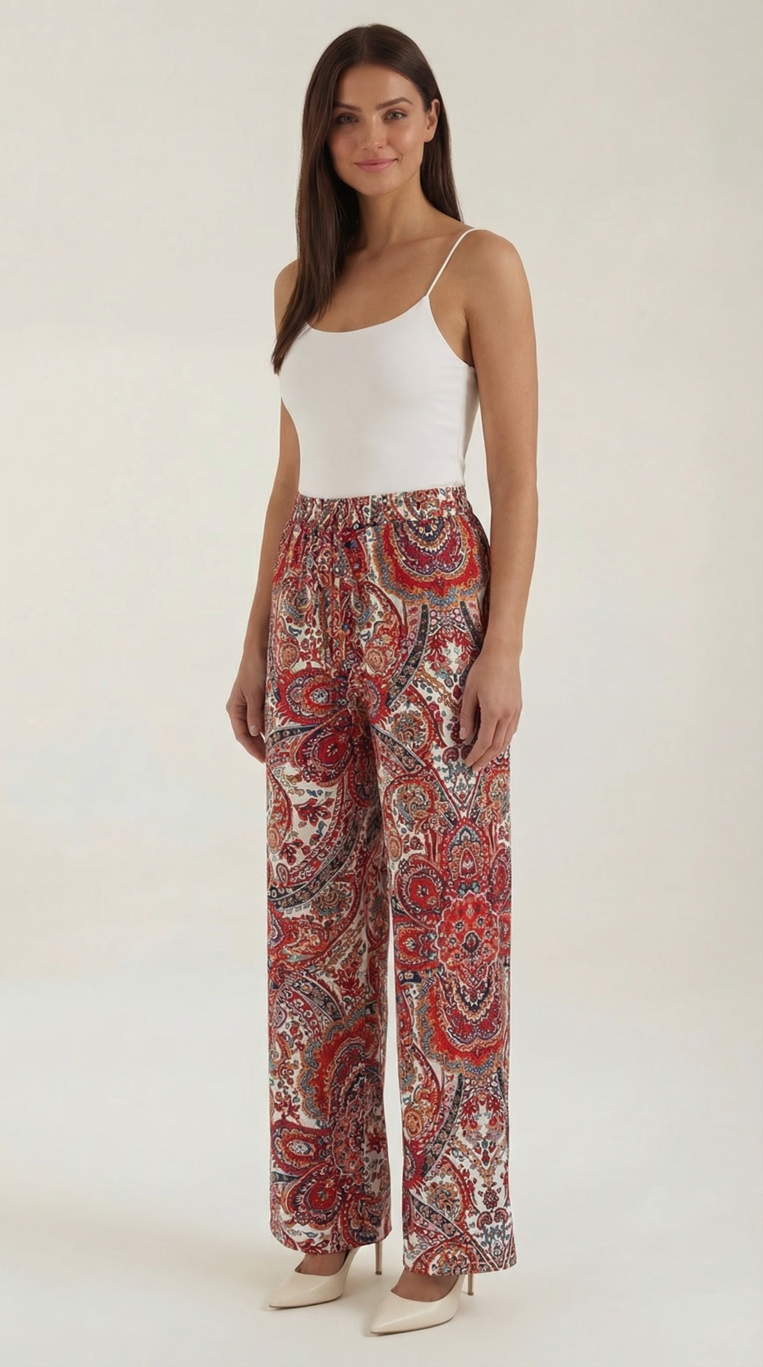 Pantalón Pam con Estampado Paisley