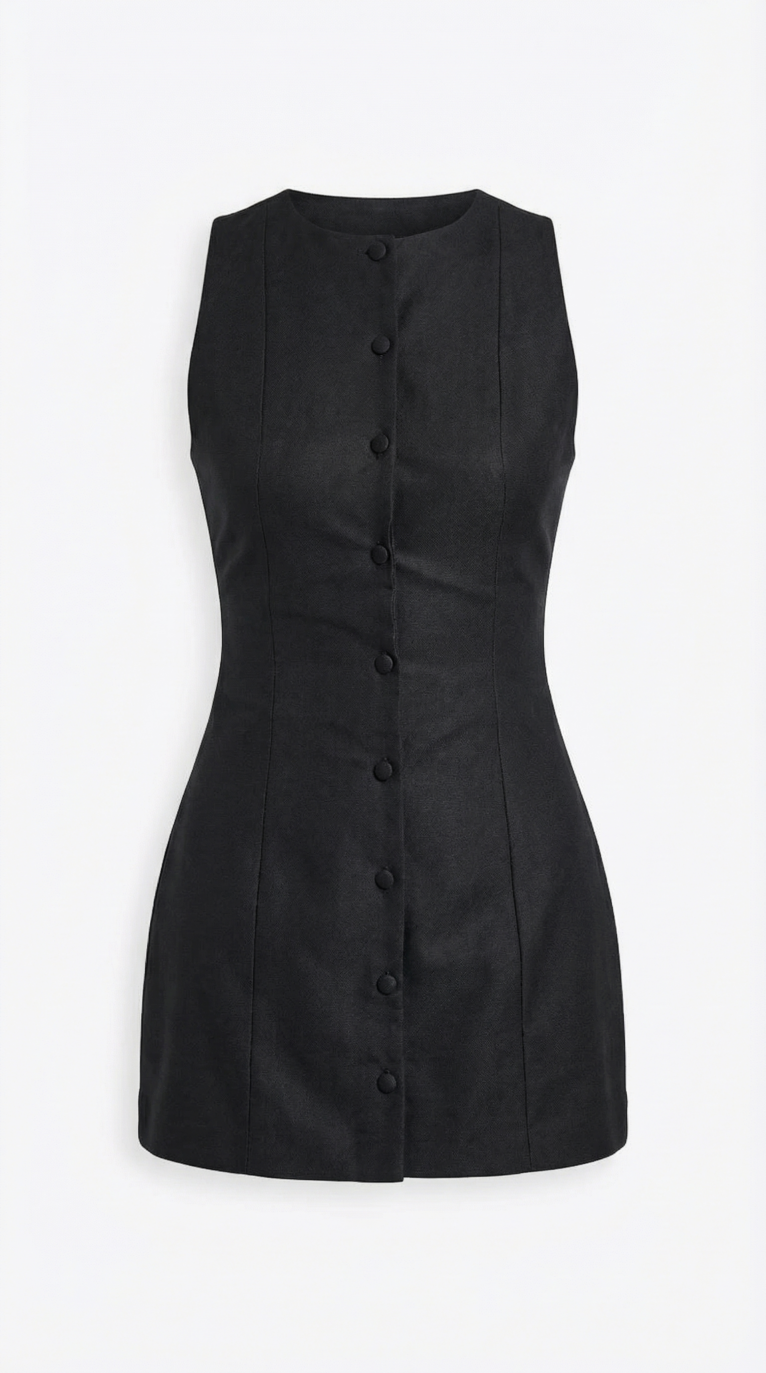Vestido Mini Patricia con Botonadura Completa
