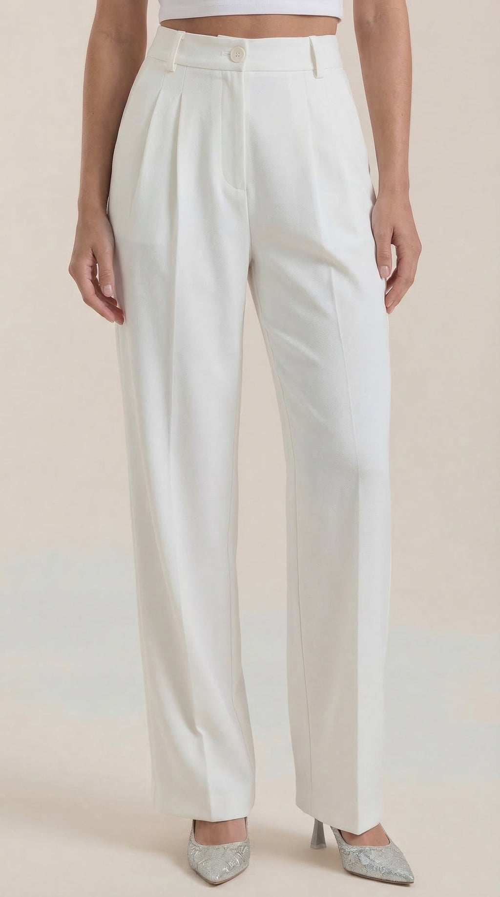 Pantalón Rebecca de Vestir con Tiro Alto