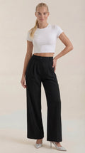 Pantalón Rebecca de Vestir con Tiro Alto