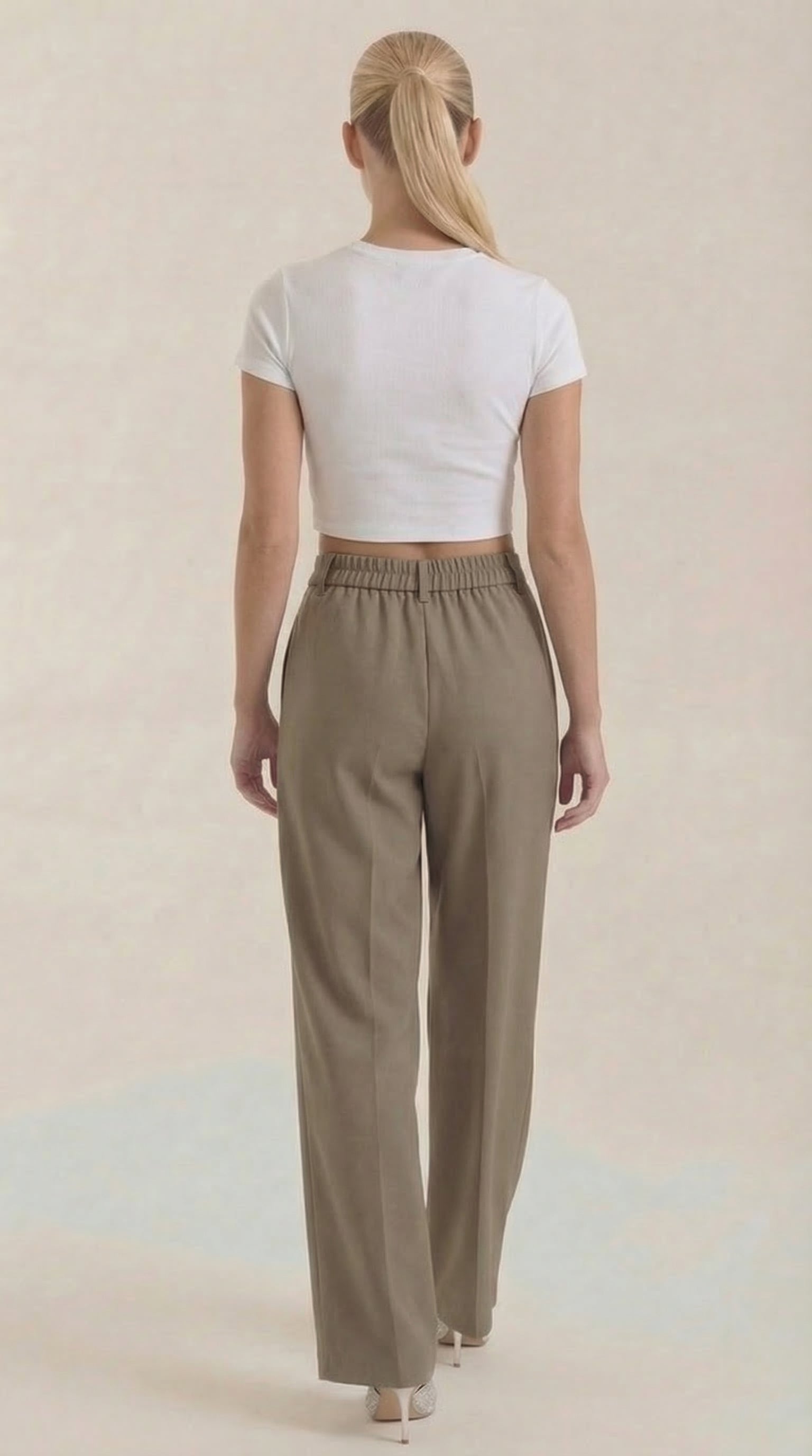 Pantalón Rebecca de Vestir con Tiro Alto