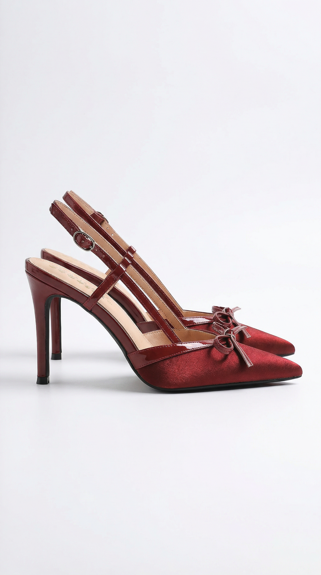 Zapatos Rebecca de Satén con Lazo