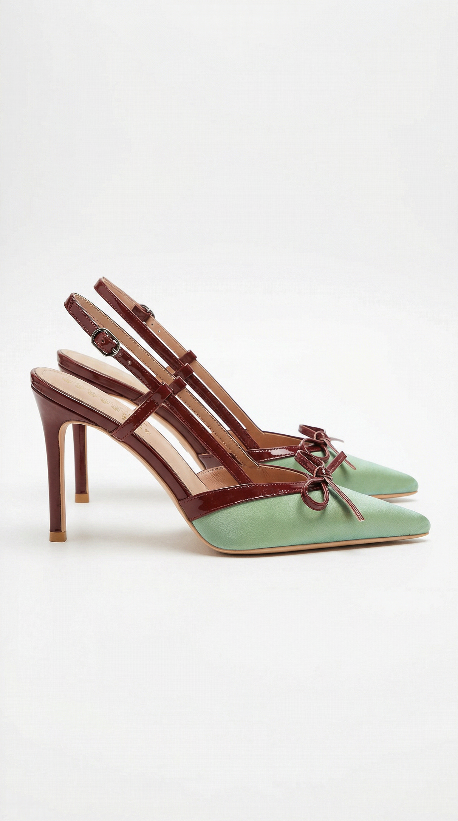 Zapatos Rebecca de Satén con Lazo
