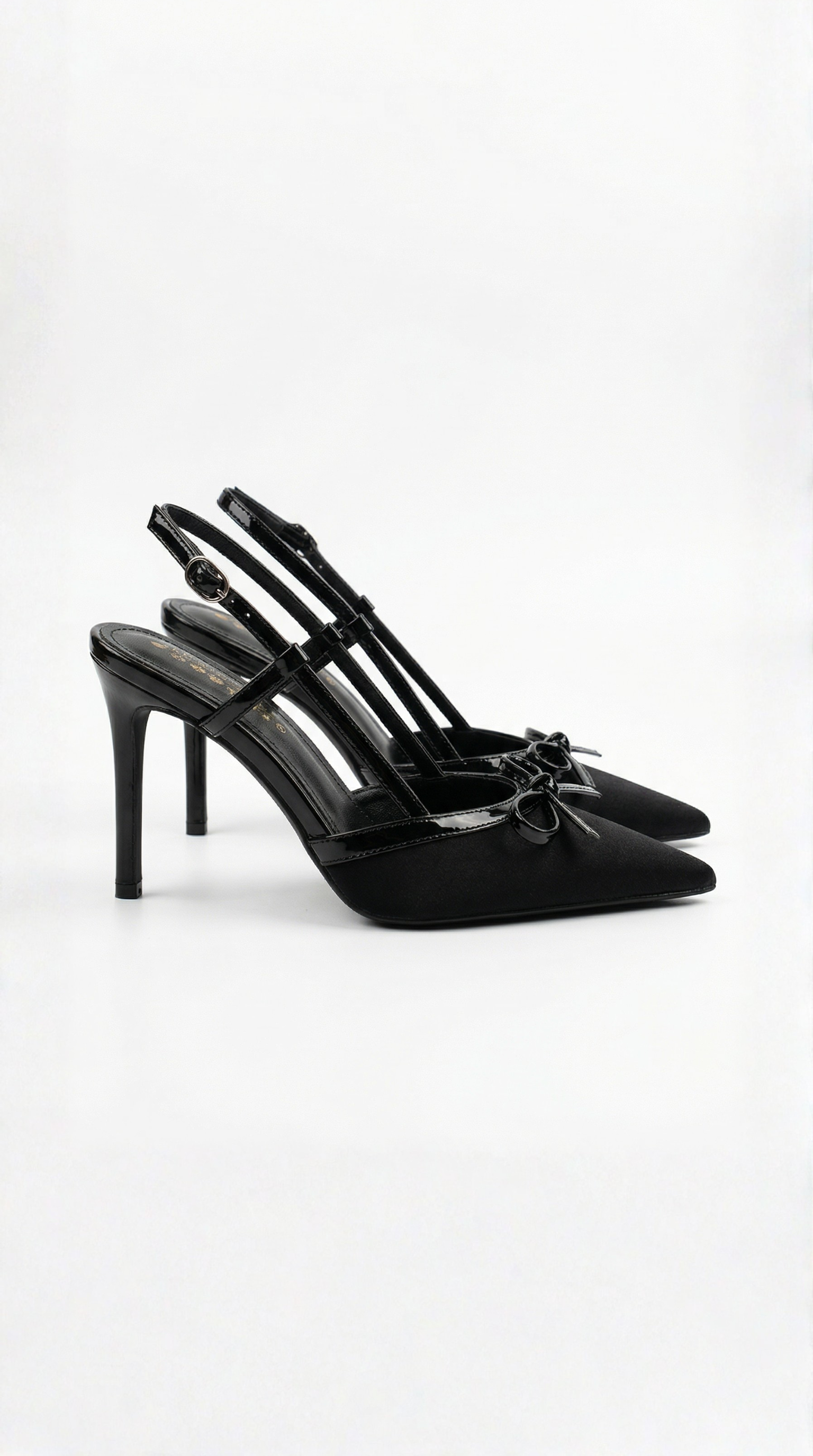 Zapatos Rebecca de Satén con Lazo