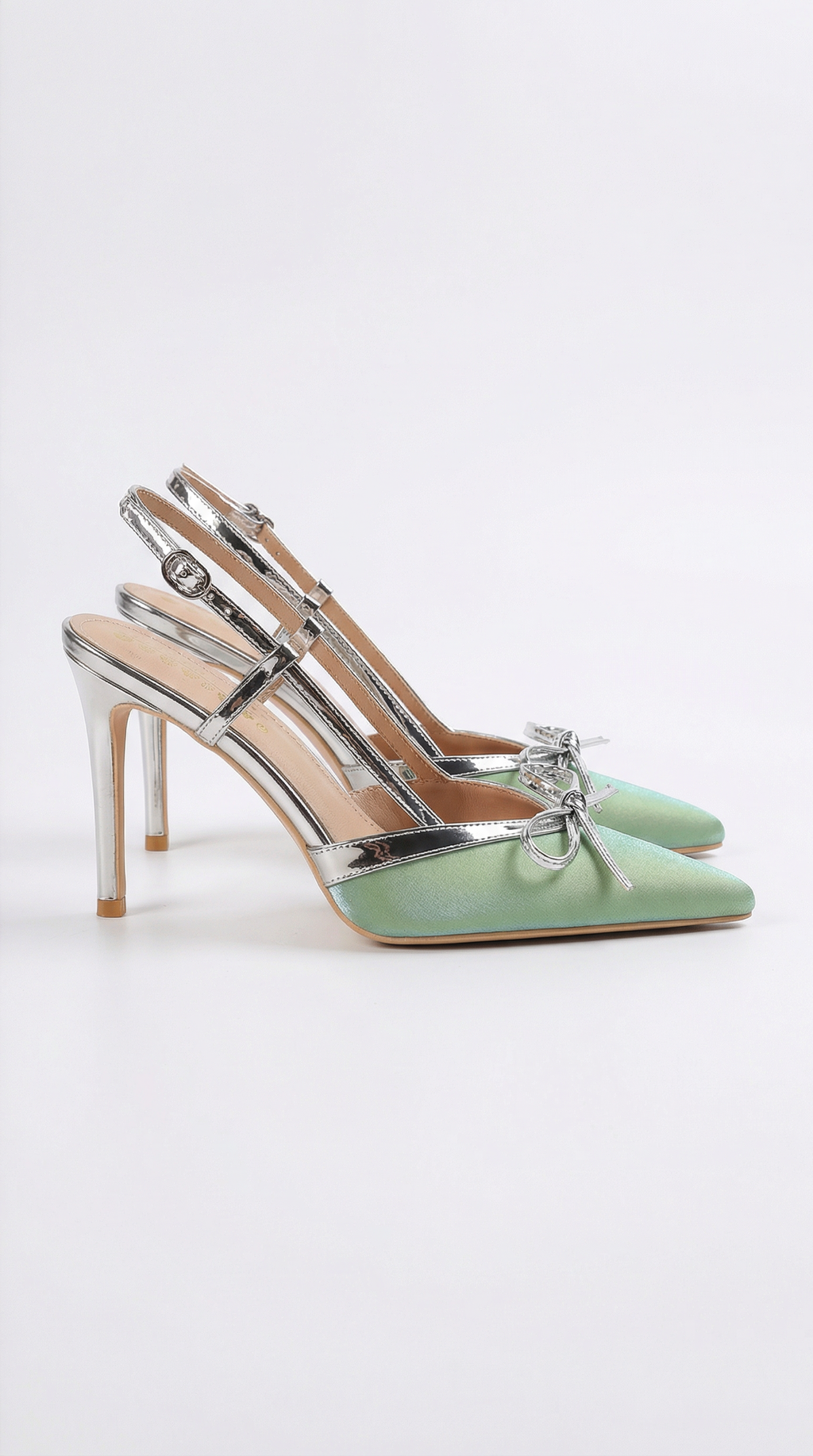 Zapatos Rebecca de Satén con Lazo