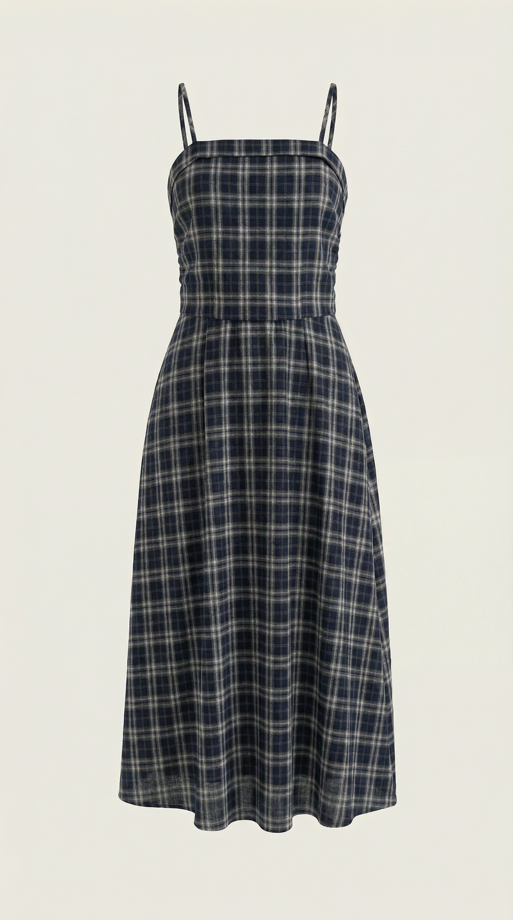 Vestido Midi Ronda de Verano a Cuadros