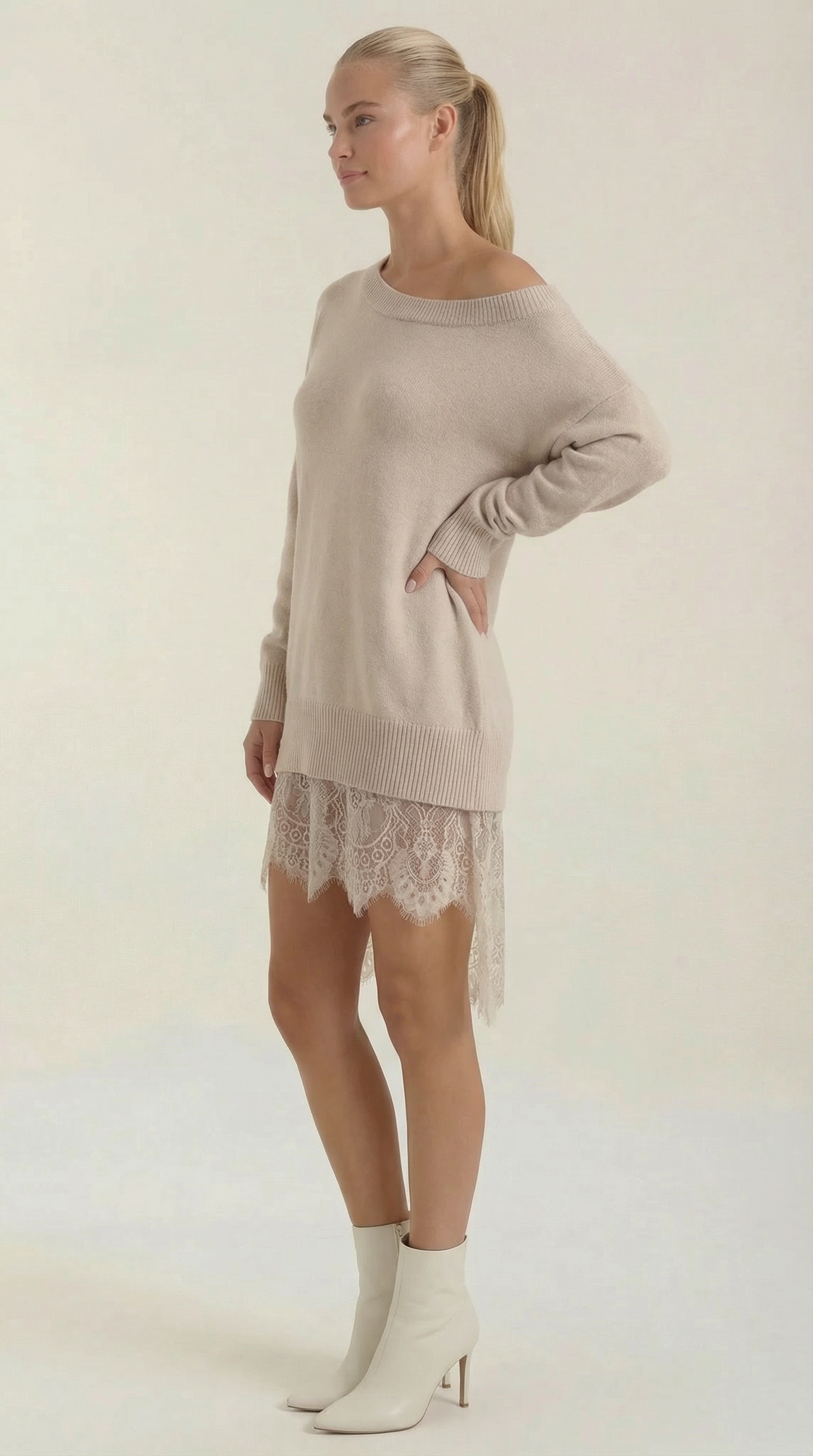 Vestido Mini Rosemary de Punto