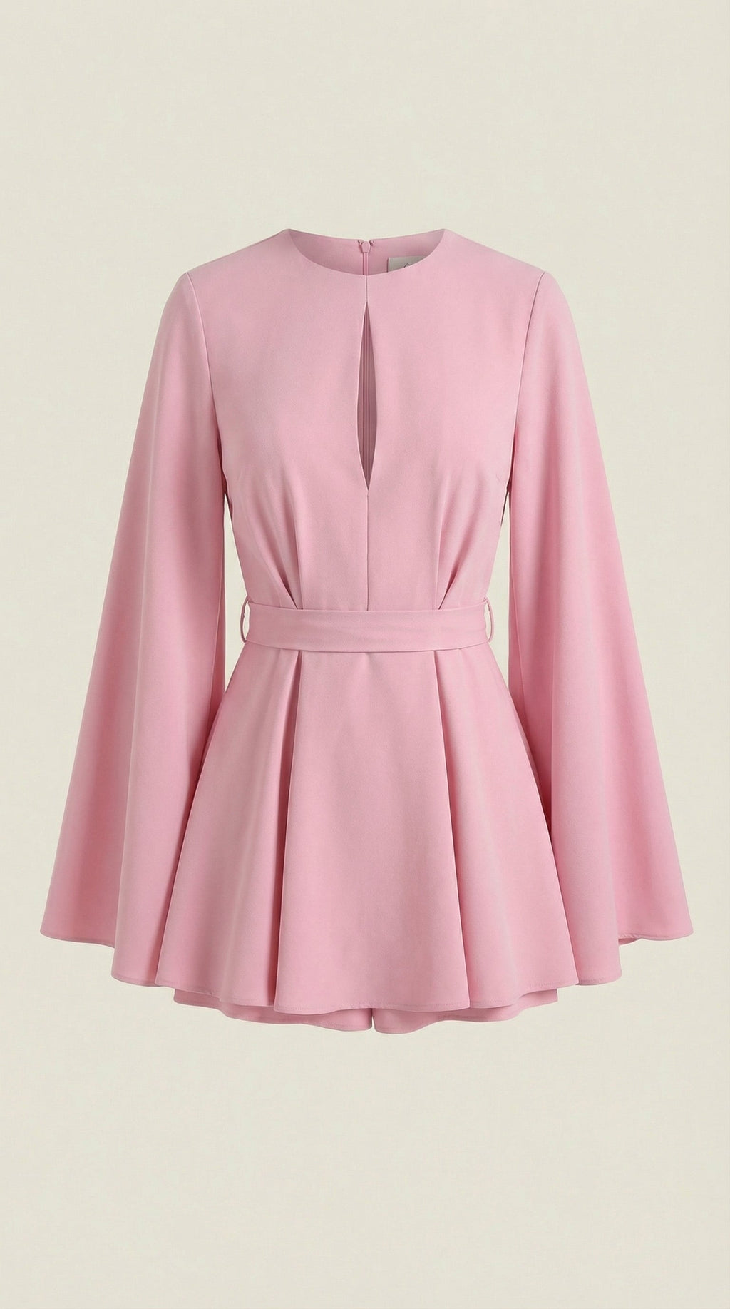Vestido Mini Serena con Mangas Globo