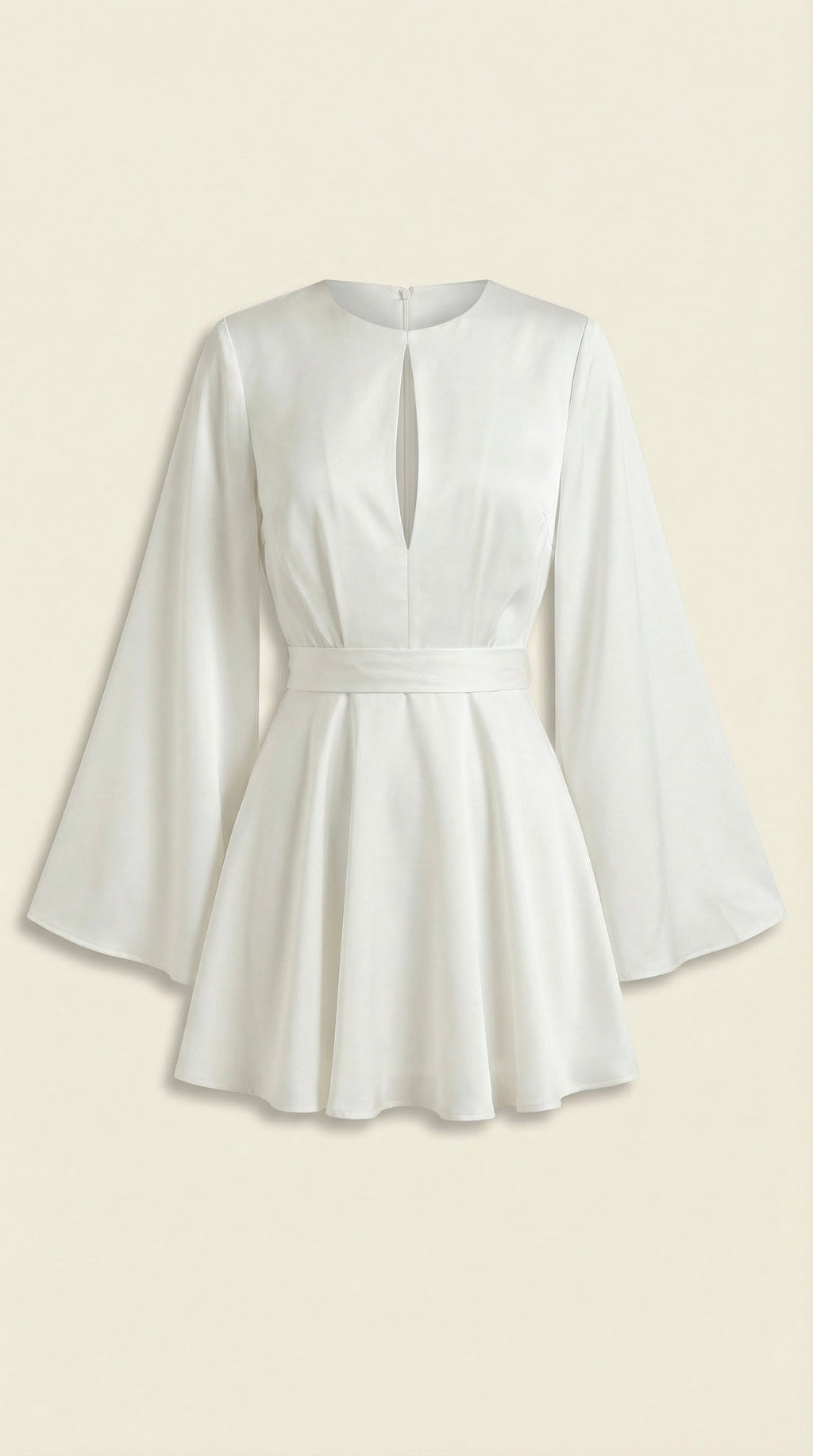 Vestido Mini Serena con Mangas Globo