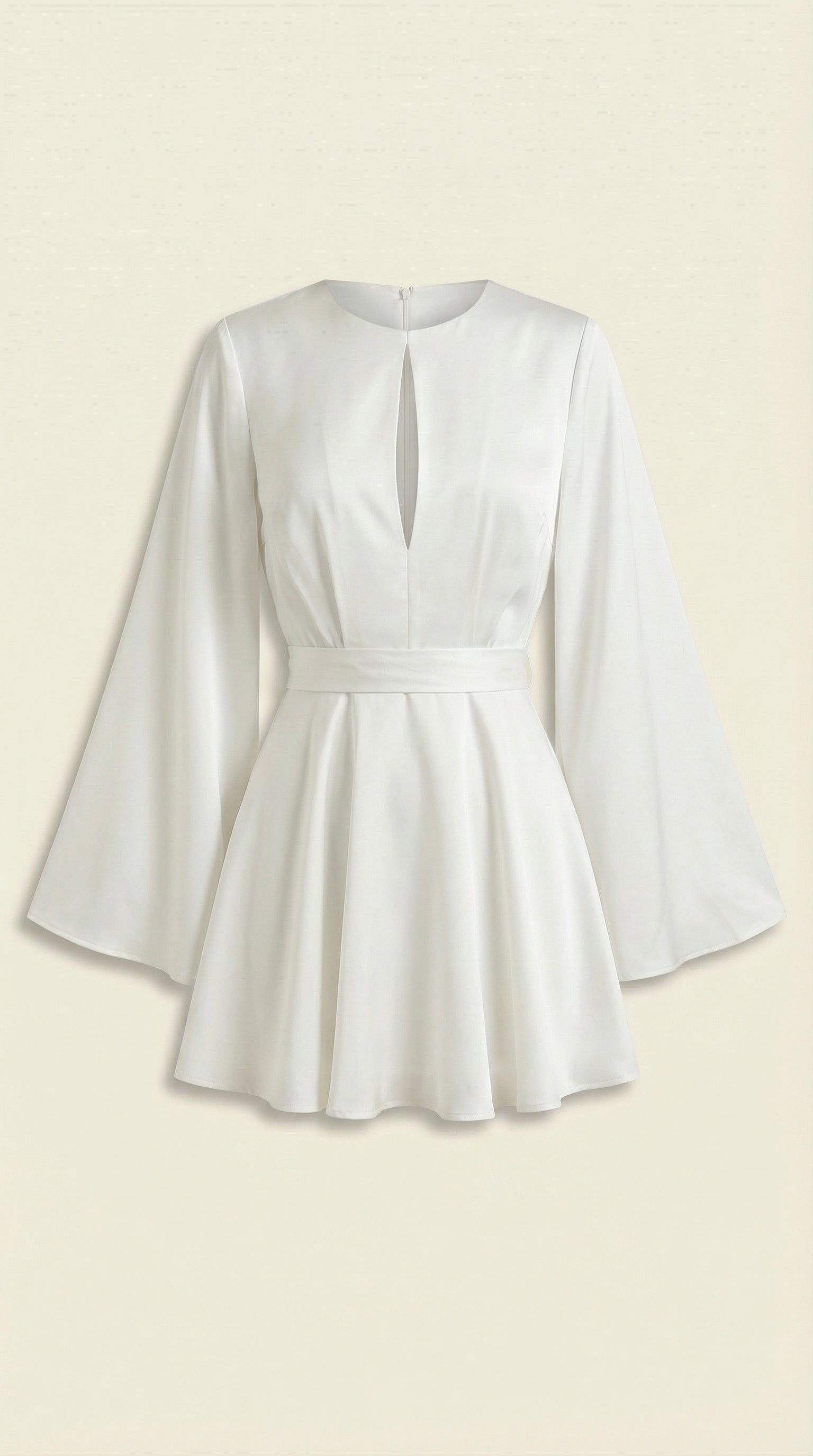 Vestido Mini Serena con Mangas Globo