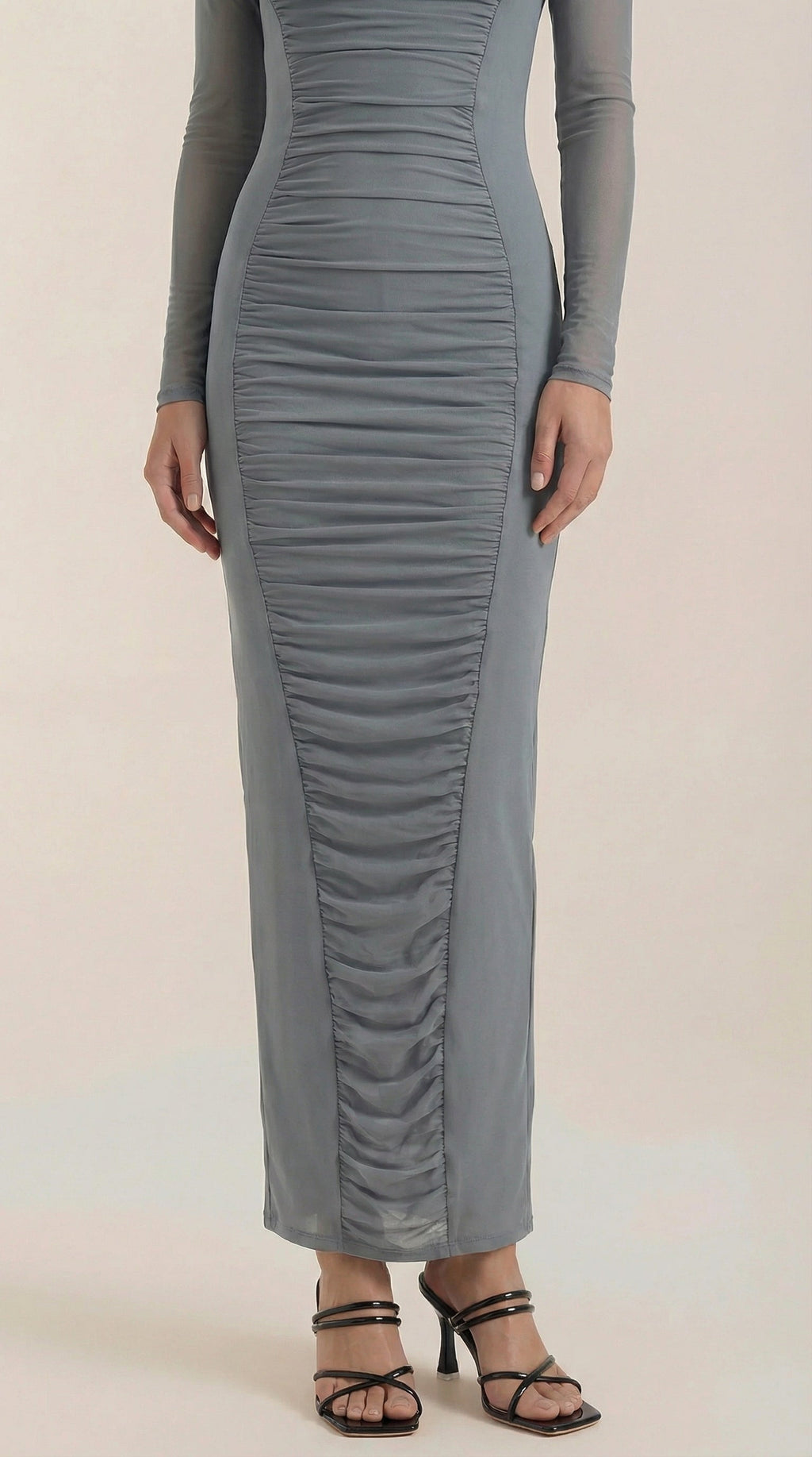 Vestido Maxi Susanna Fruncido
