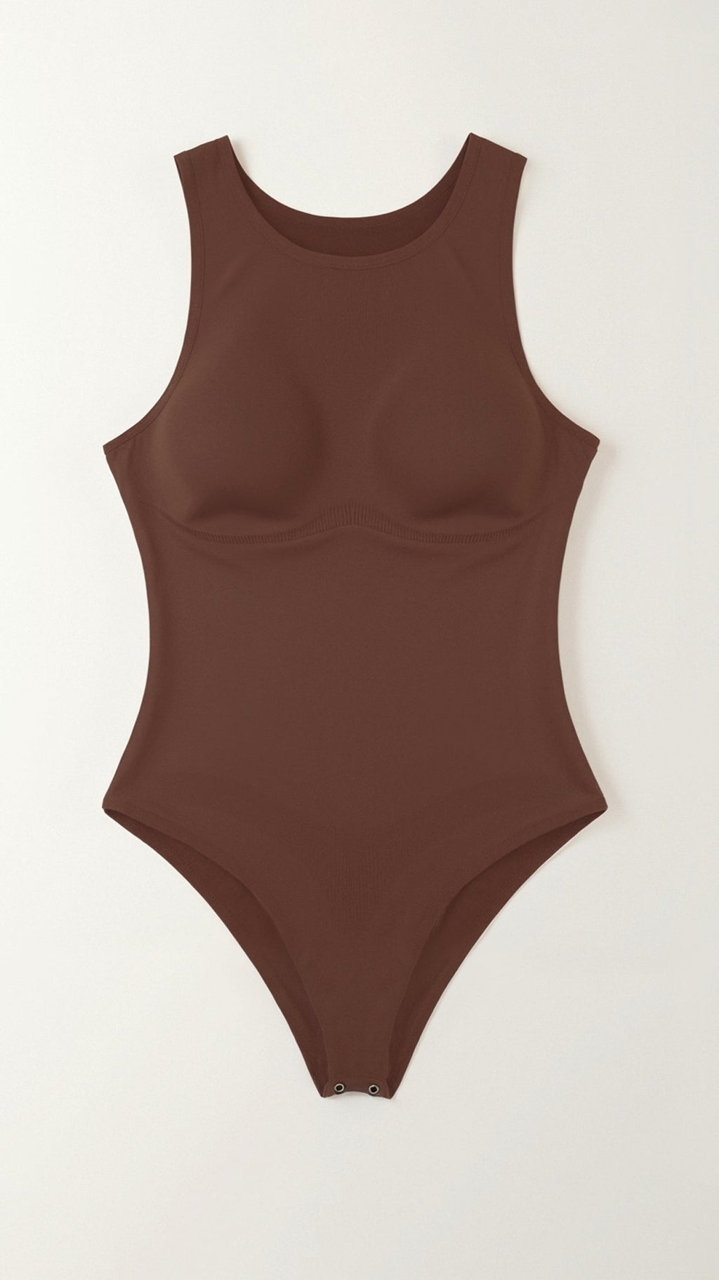 Body Tanga con Cuello Redondo