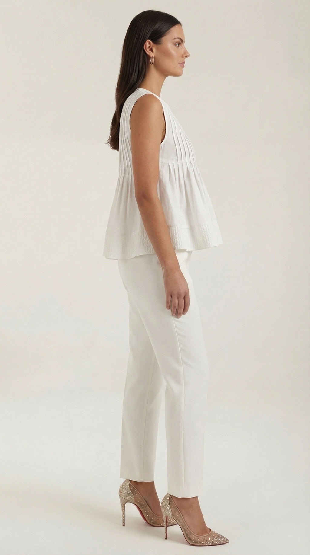 Top Tess con Detalle Plisado