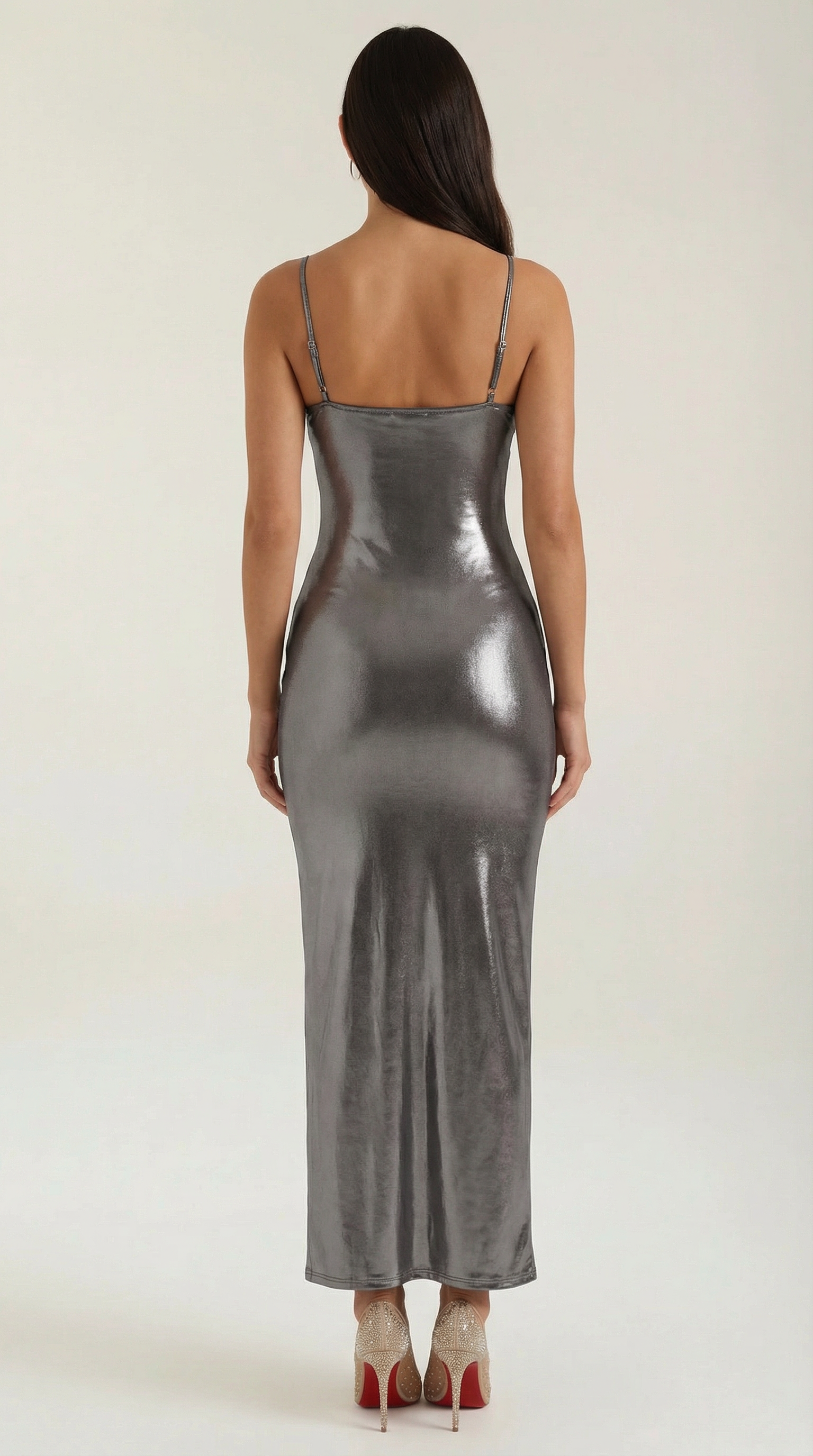 Vestido Maxi Uma Ajustado