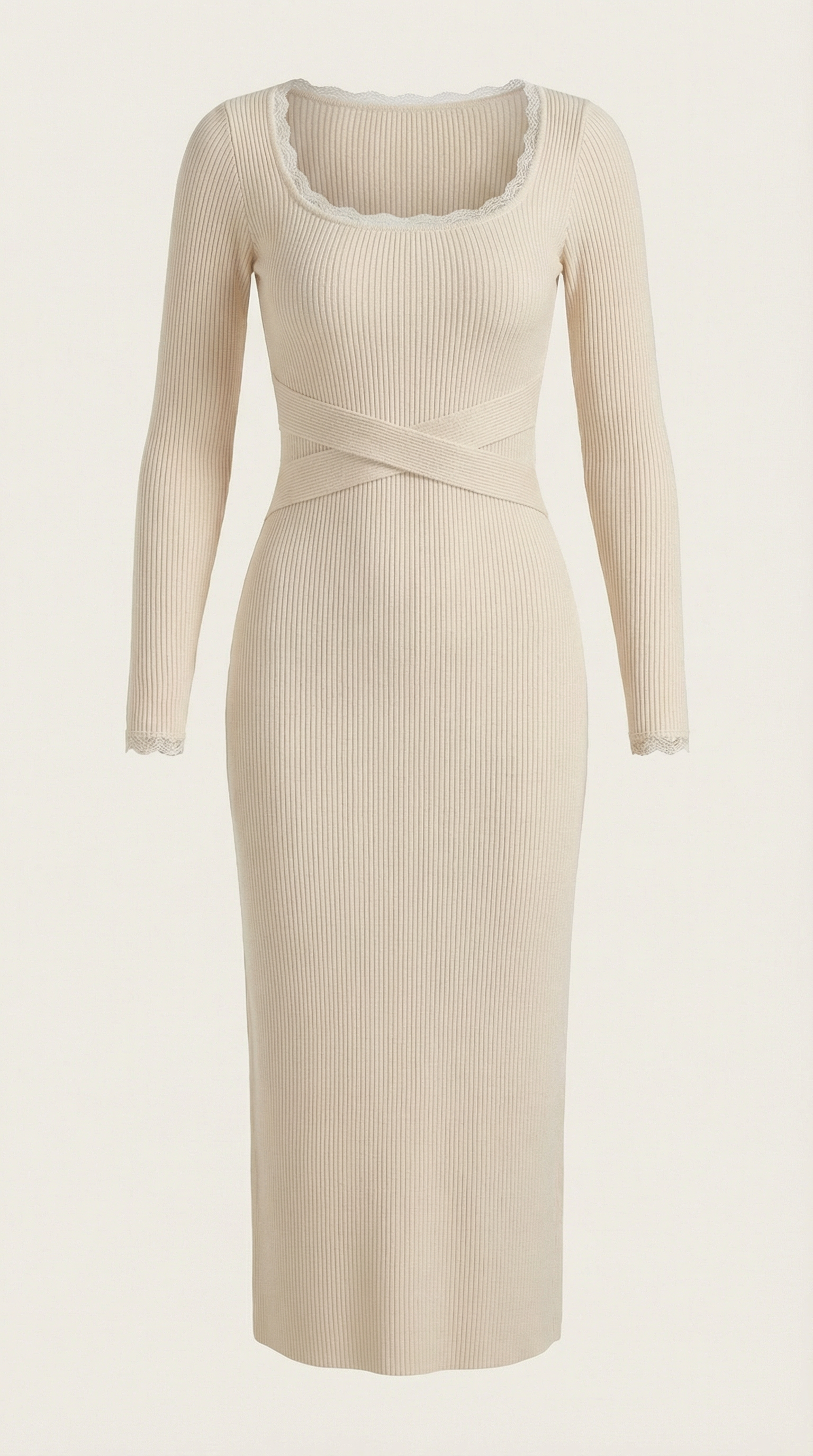 Vestido Maxi Wilma de Punto Canalé