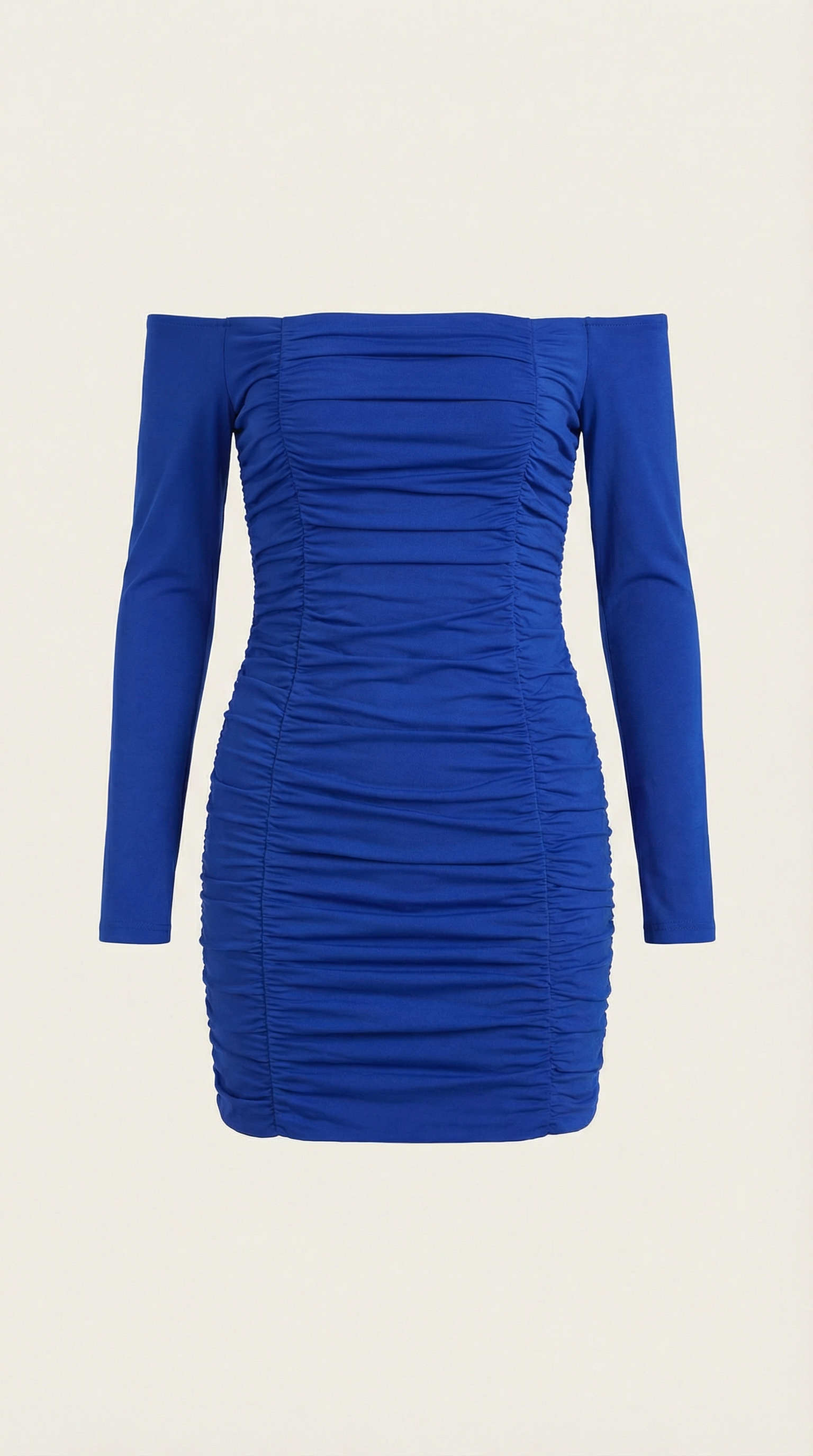 Vestido Mini Yvette con Hombros Descubiertos