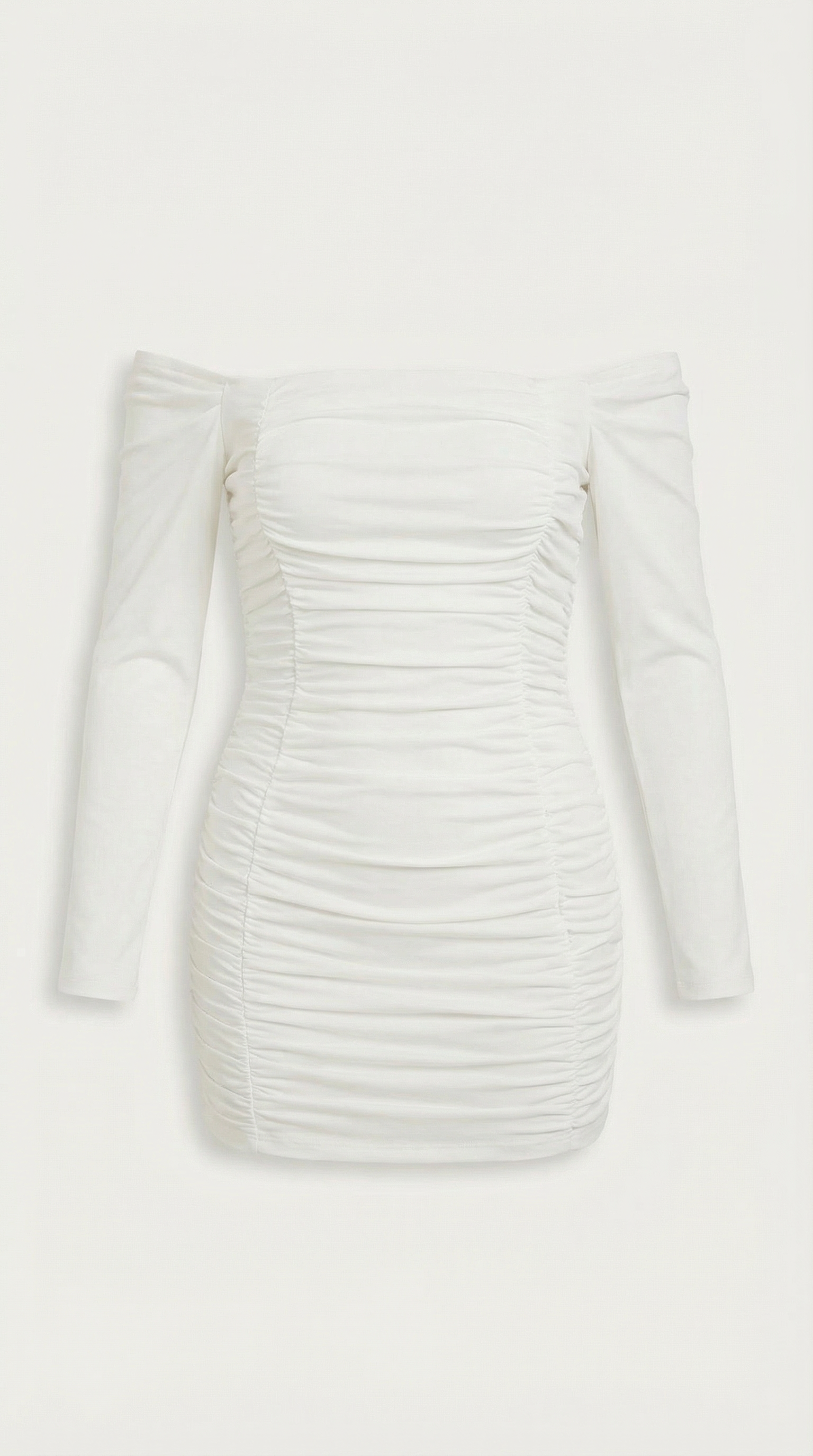 Vestido Mini Yvette con Hombros Descubiertos
