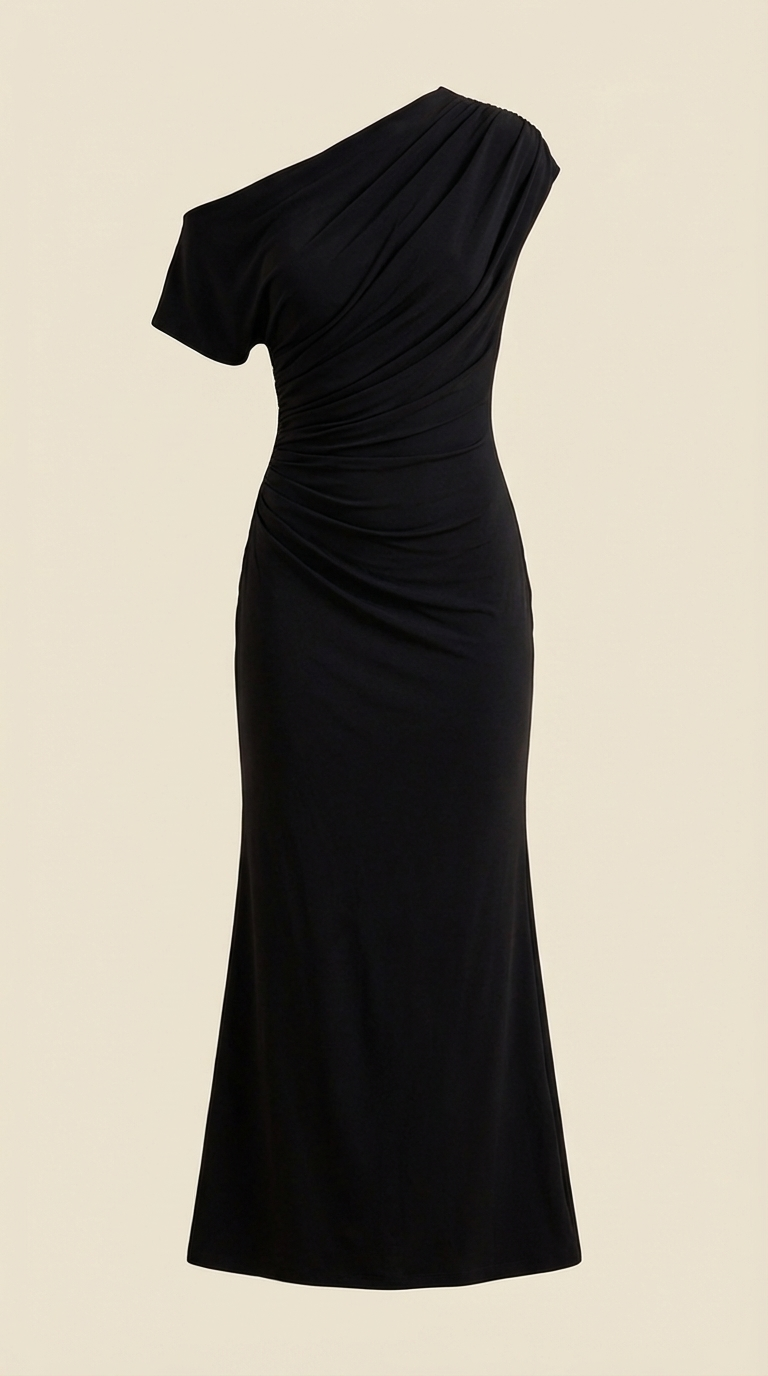Vestido Maxi Candice de Un Hombro