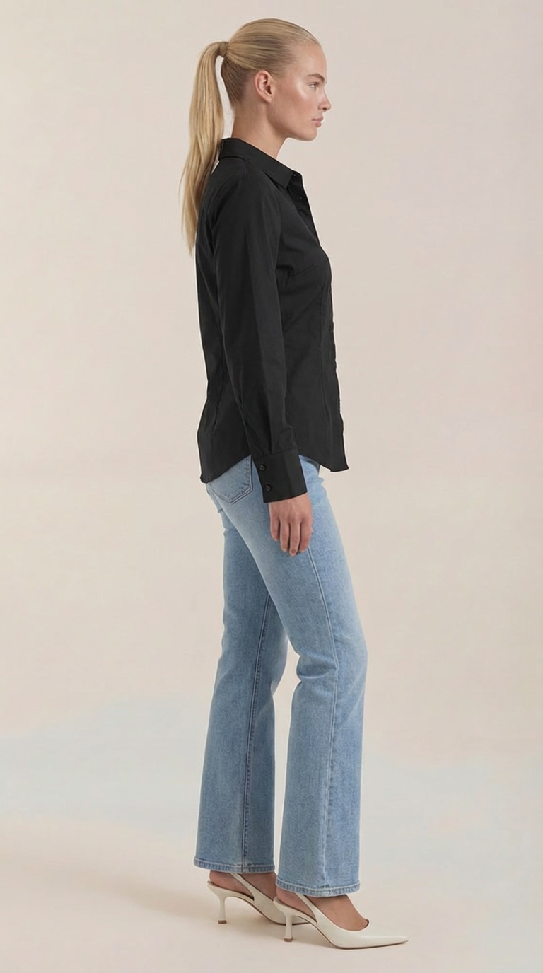Blusa Cornelia con Botonadura