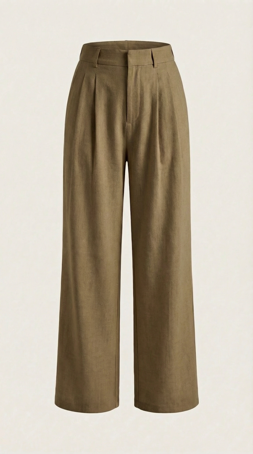 Pantalón Ancho Courtney de Mezcla de Lino
