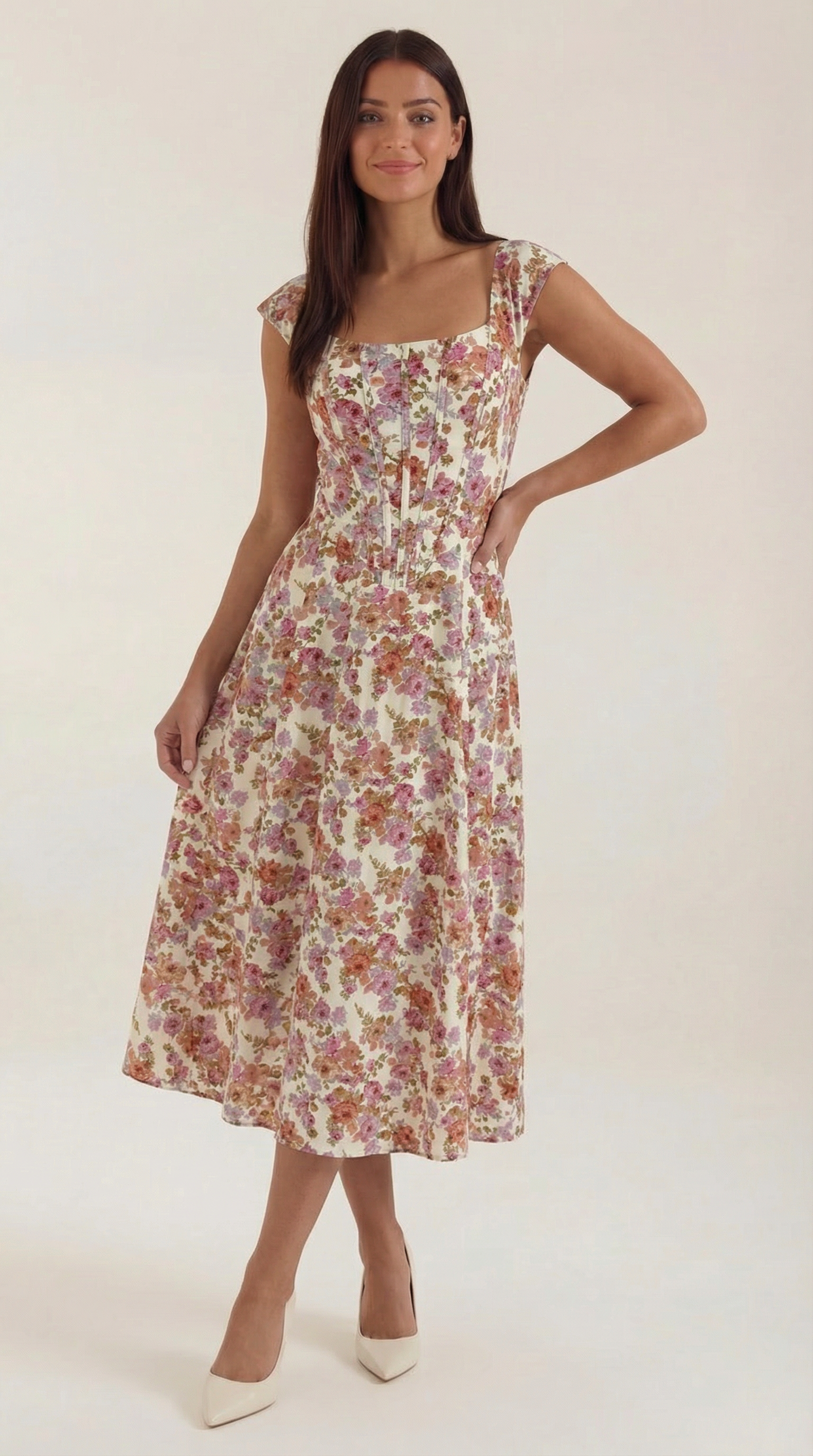 Vestido Midi Dahlia de Verano
