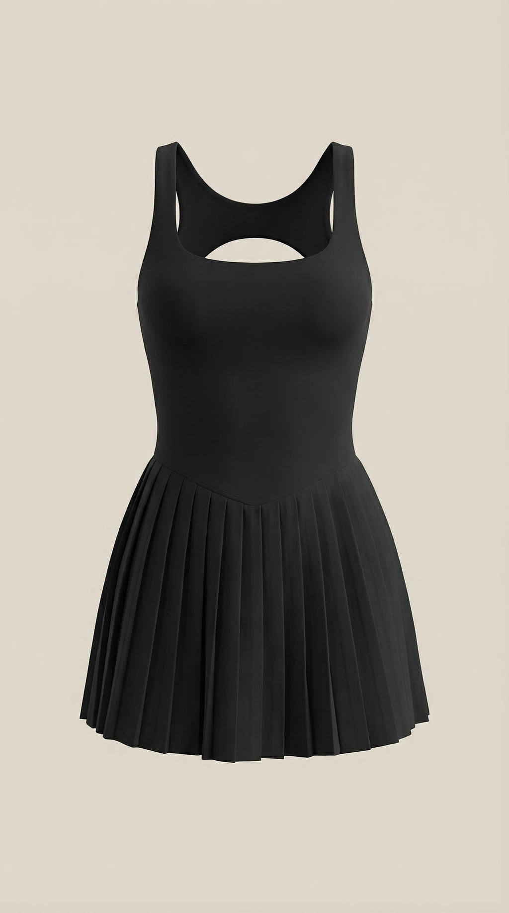 Vestido Mini Deirdre Plisado