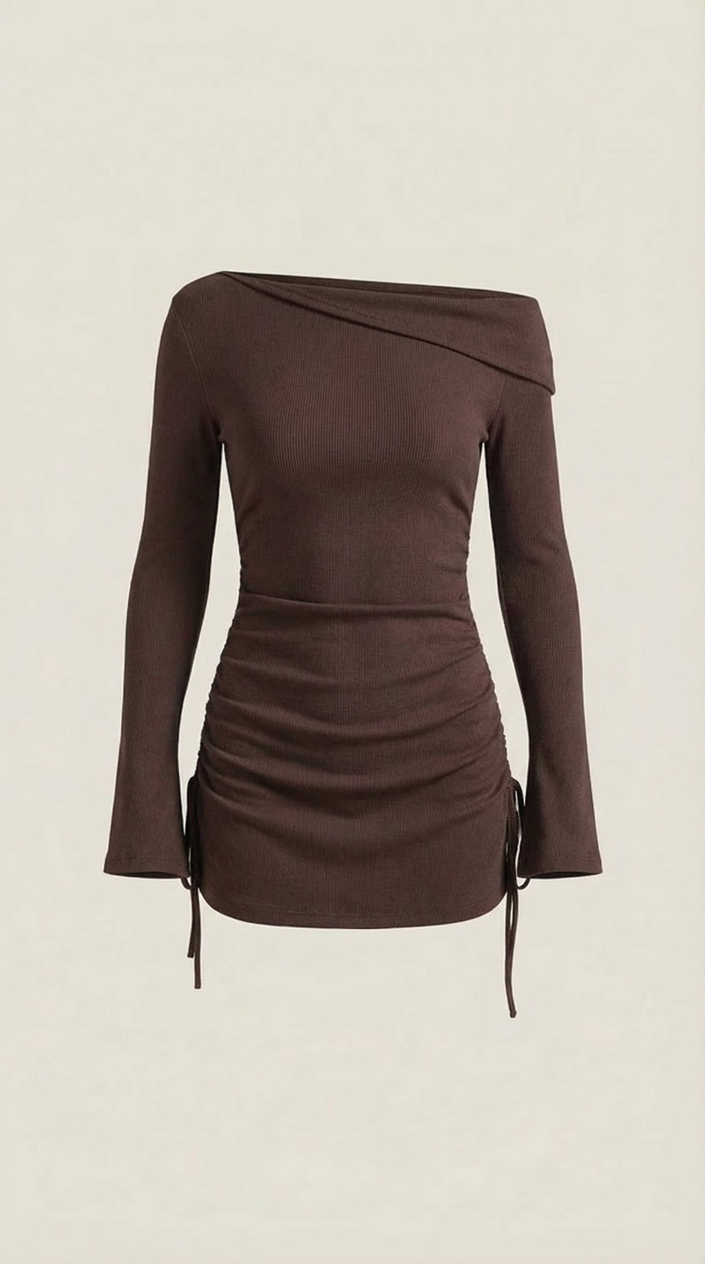 Vestido Mini Elle con Escote Bardot