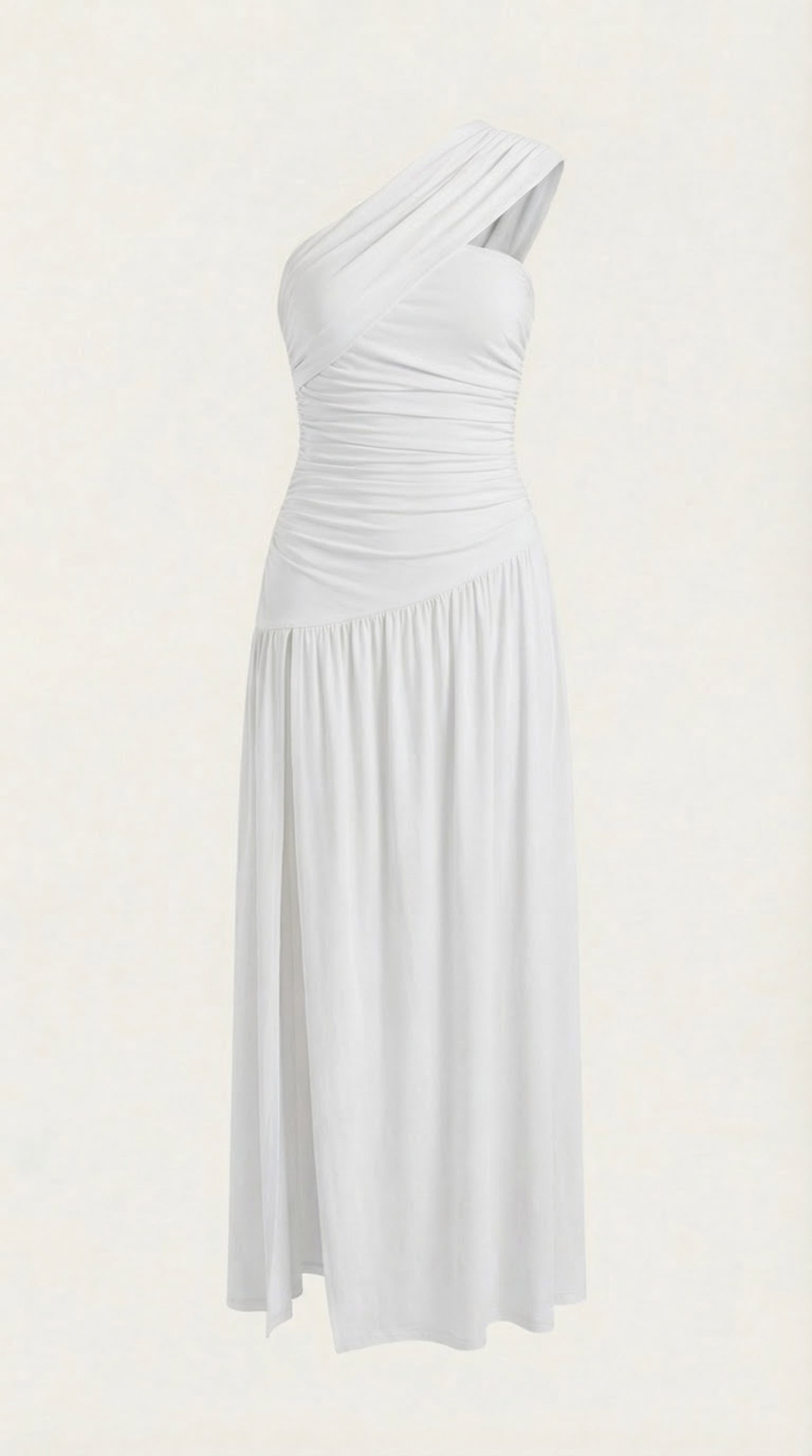 Vestido Maxi Enid con Tirante de Un Hombro