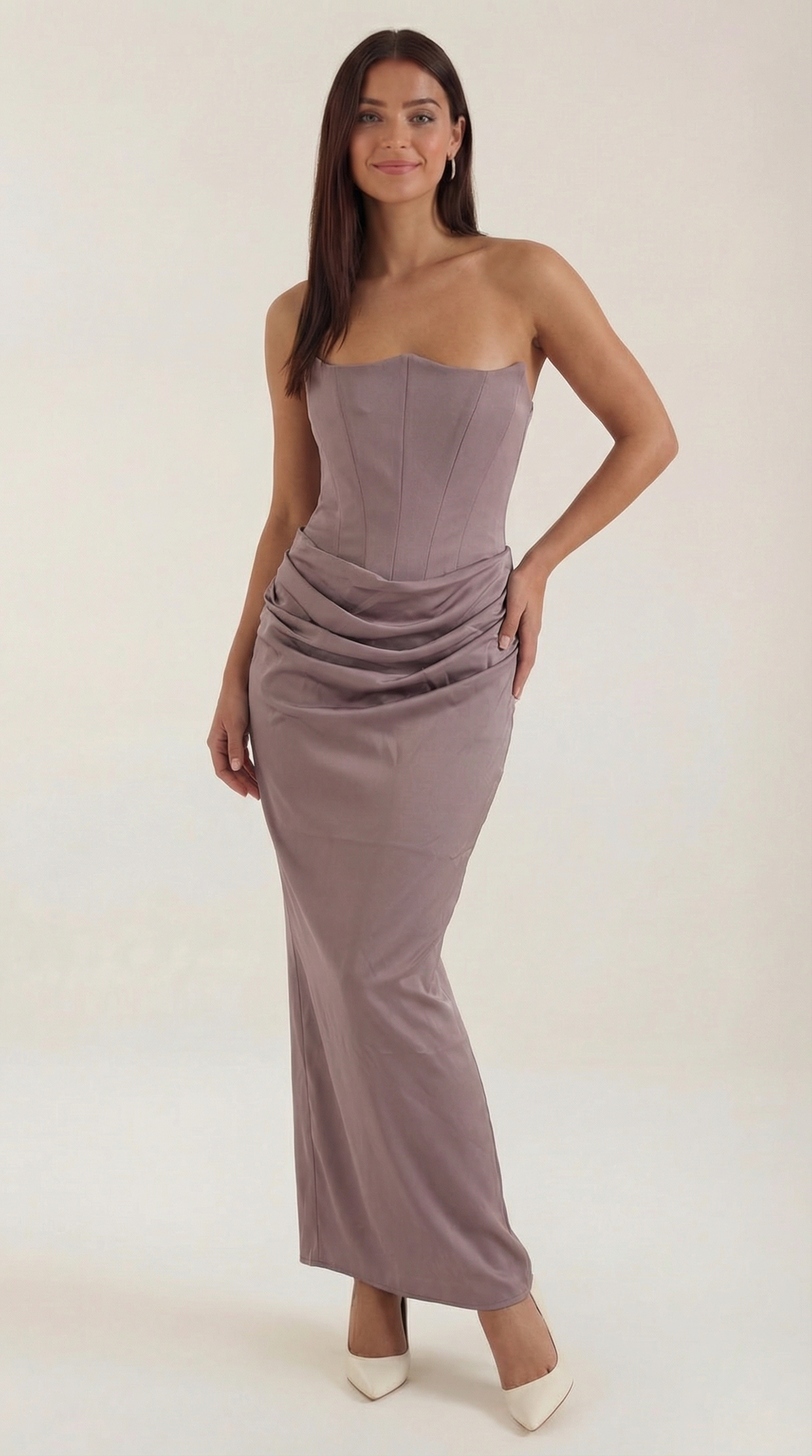 Vestido Maxi Fiorella con Corsé