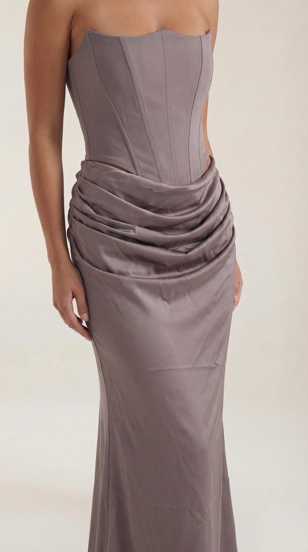 Vestido Maxi Fiorella con Corsé